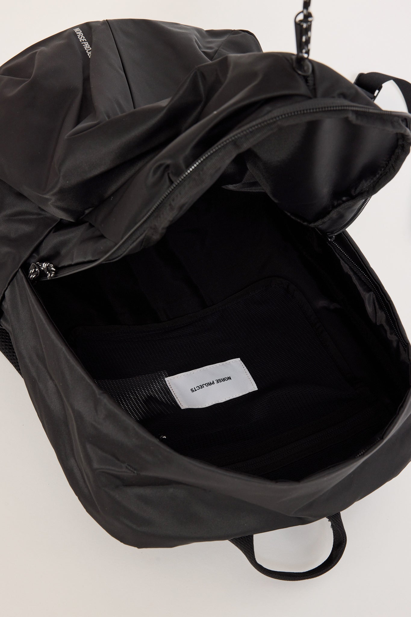 Norse Projects | Recycled Nylon Day Pack Black | Maplestore