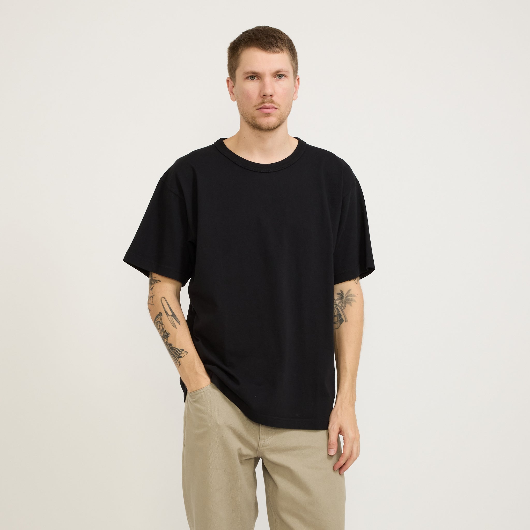 Simon Heavy T-Shirt Black