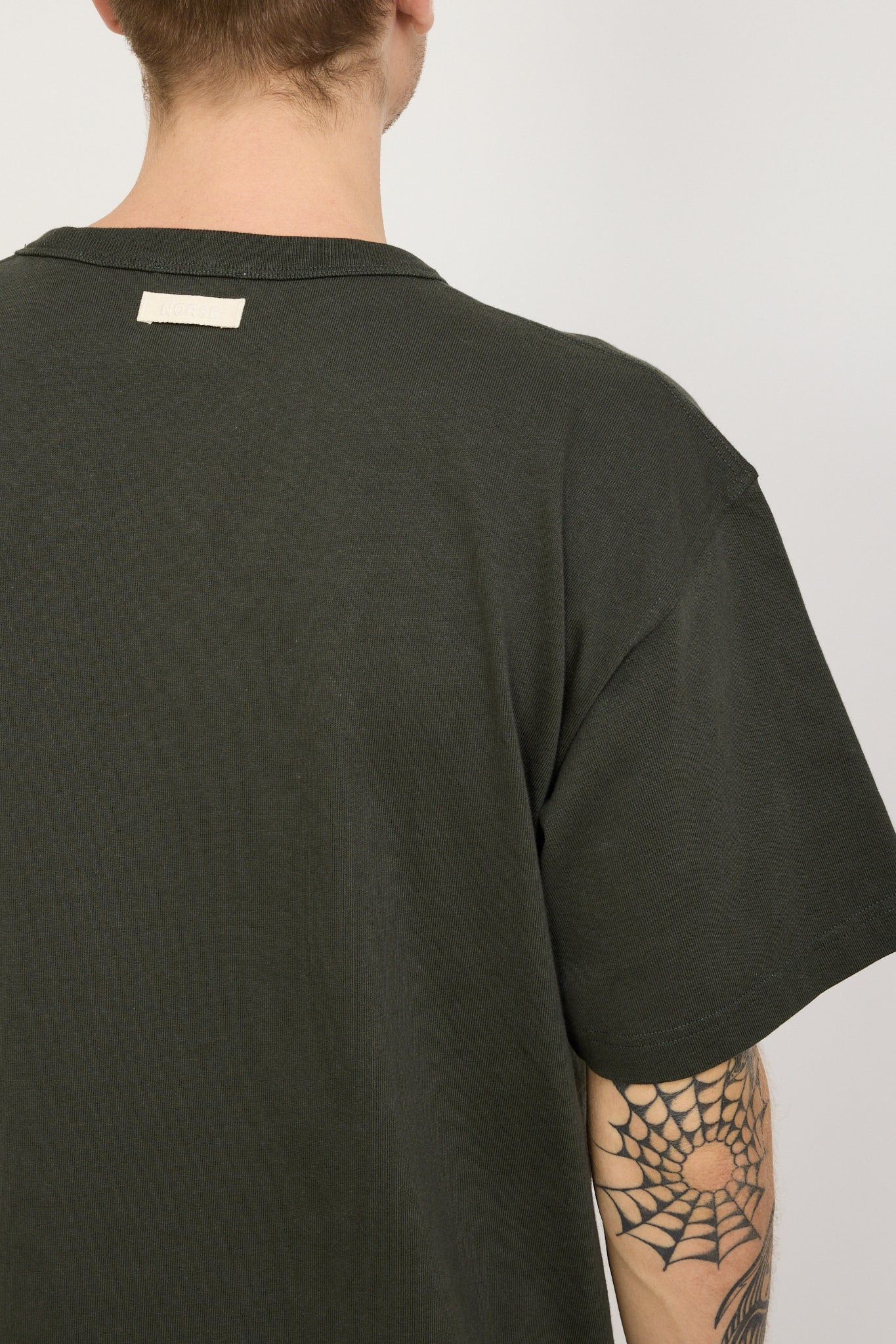 Simon Heavy T-Shirt Black Olive