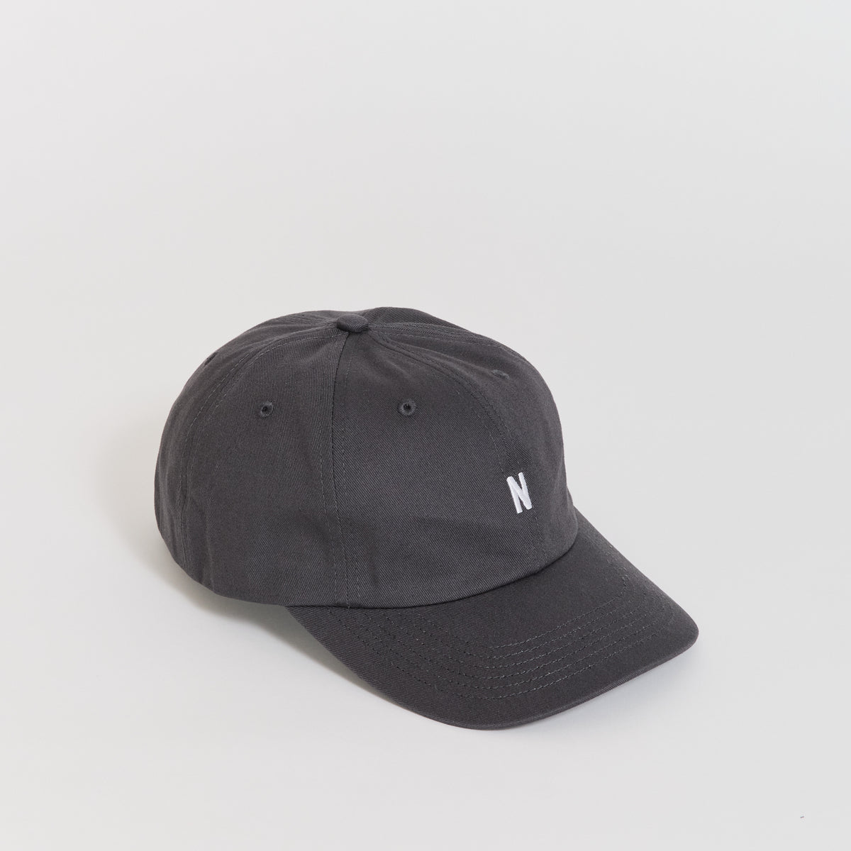 Twill Sports Cap Magnet Grey