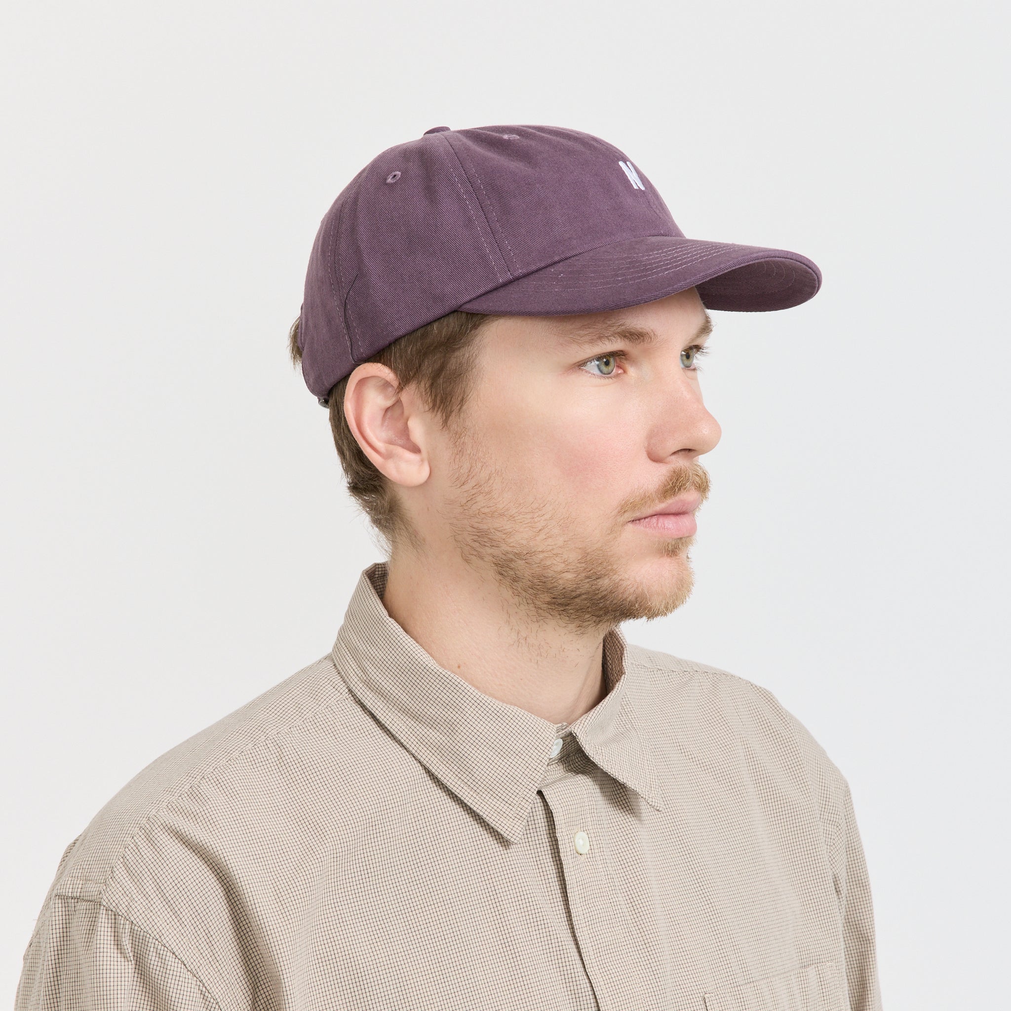 Norse Projects | Twill Sports Cap Vintage Violet | Maplestore