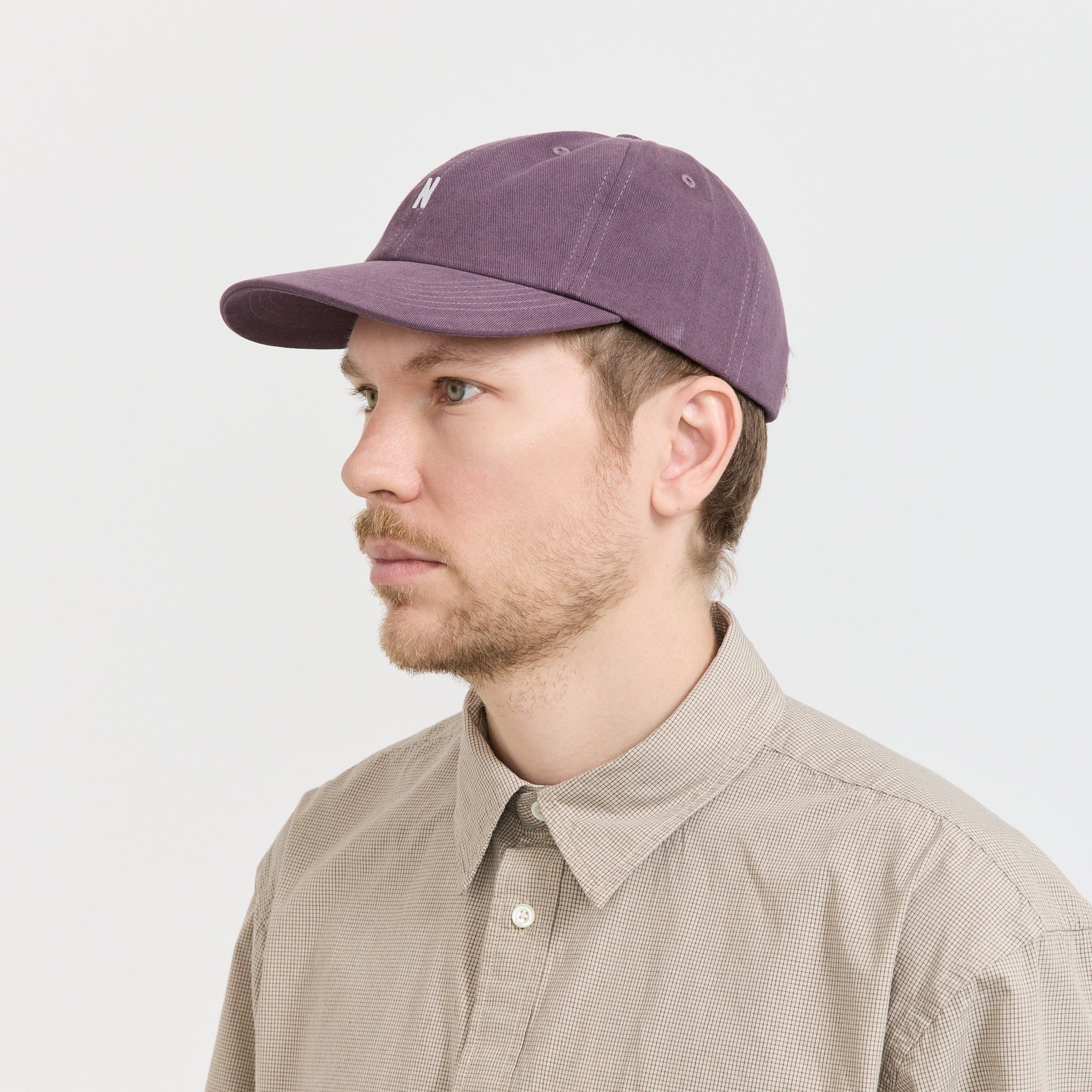 Norse Projects | Twill Sports Cap Vintage Violet | Maplestore