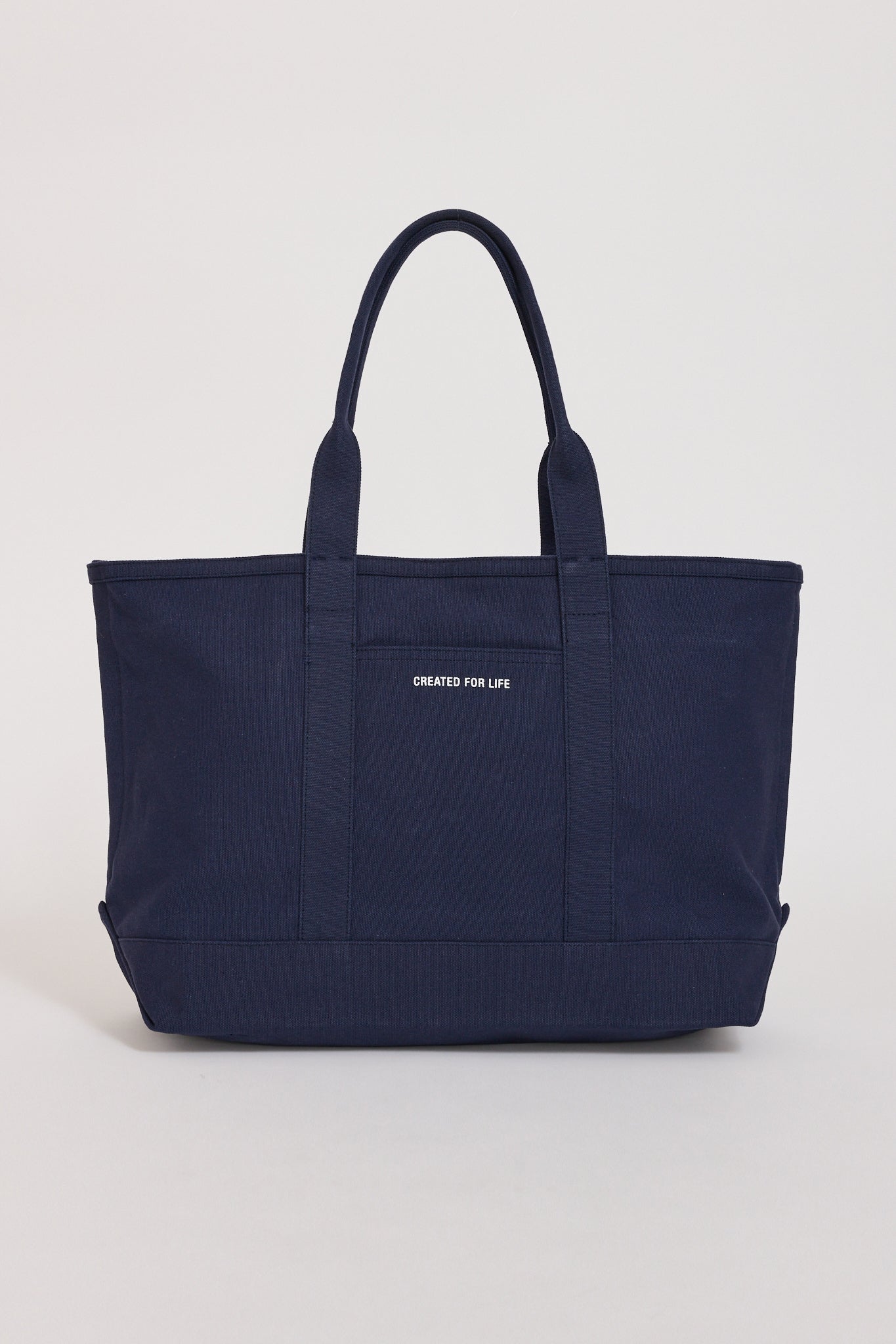 Stefan Cotton Canvas Bag Dark Navy