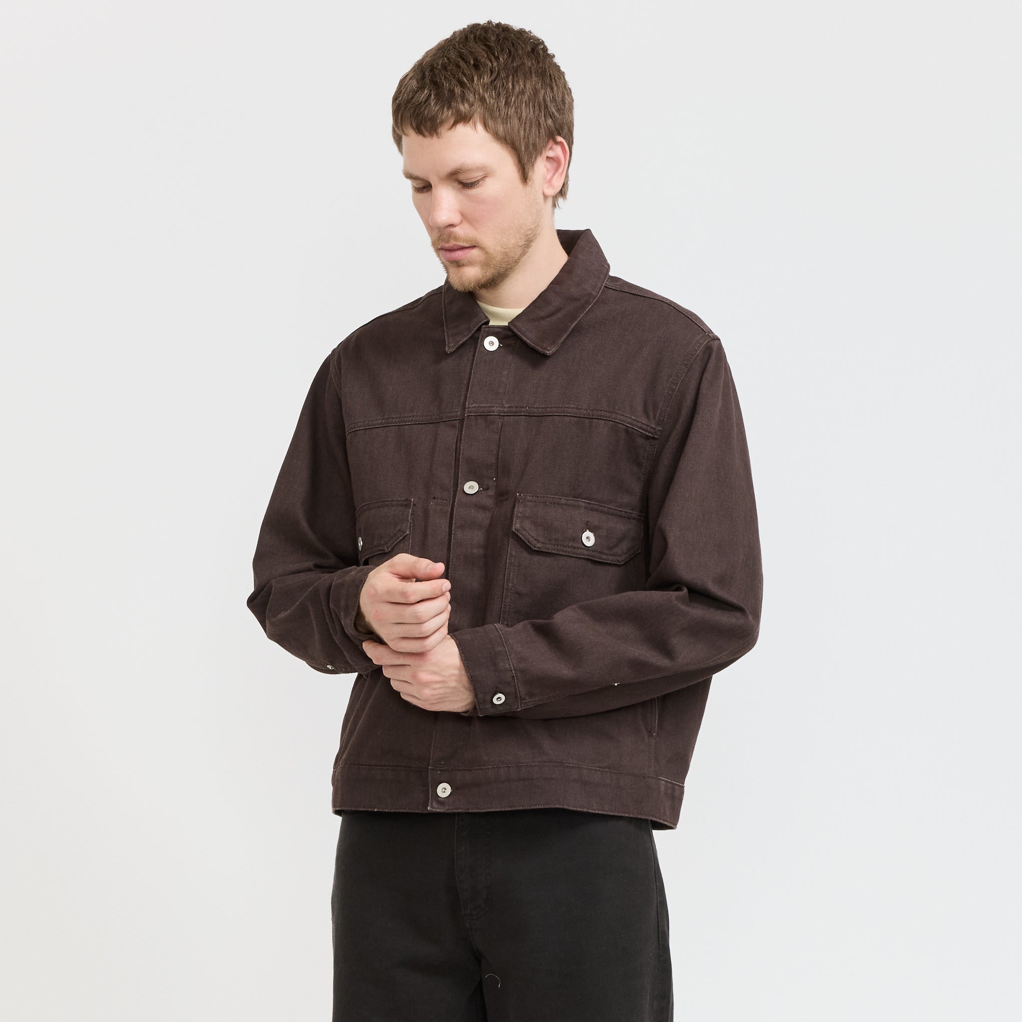 Norse Projects | Storadal Resist Dyed Twill Type II Jacket Shale | Maplestore