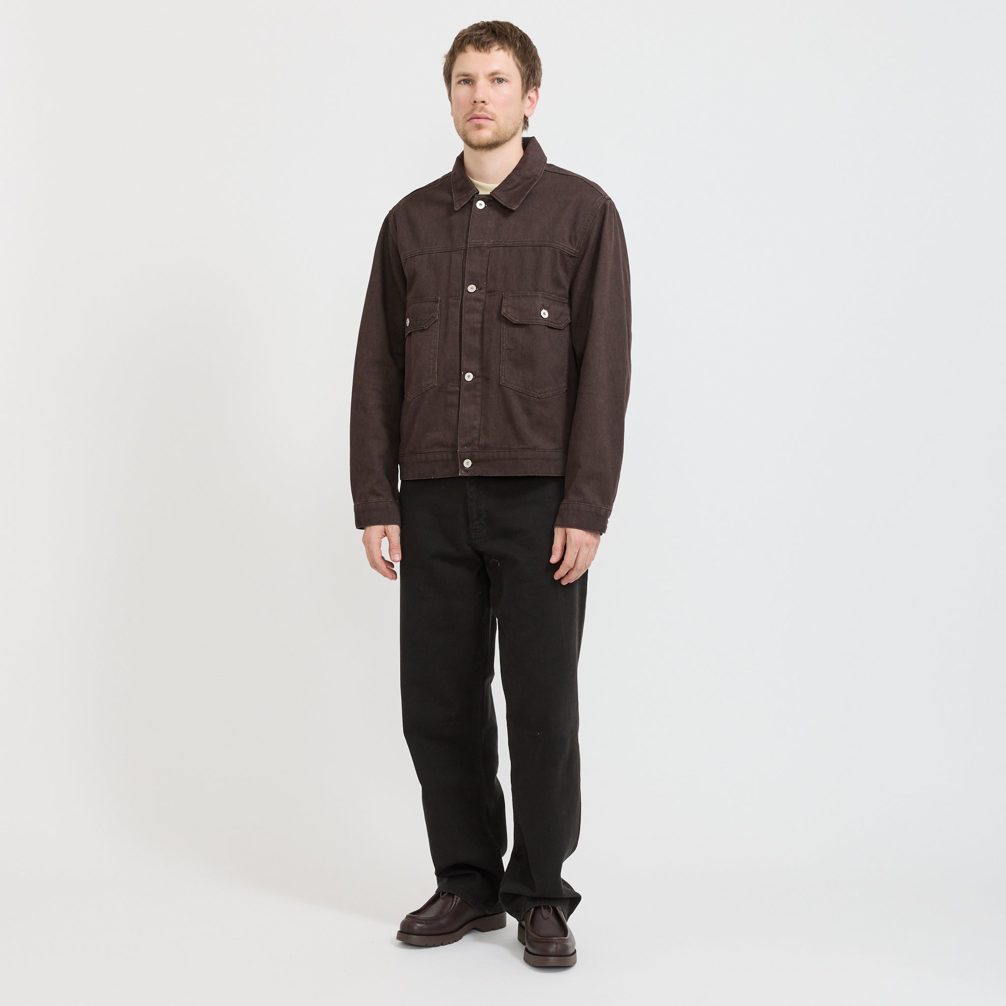 Norse Projects | Storadal Resist Dyed Twill Type II Jacket Shale | Maplestore