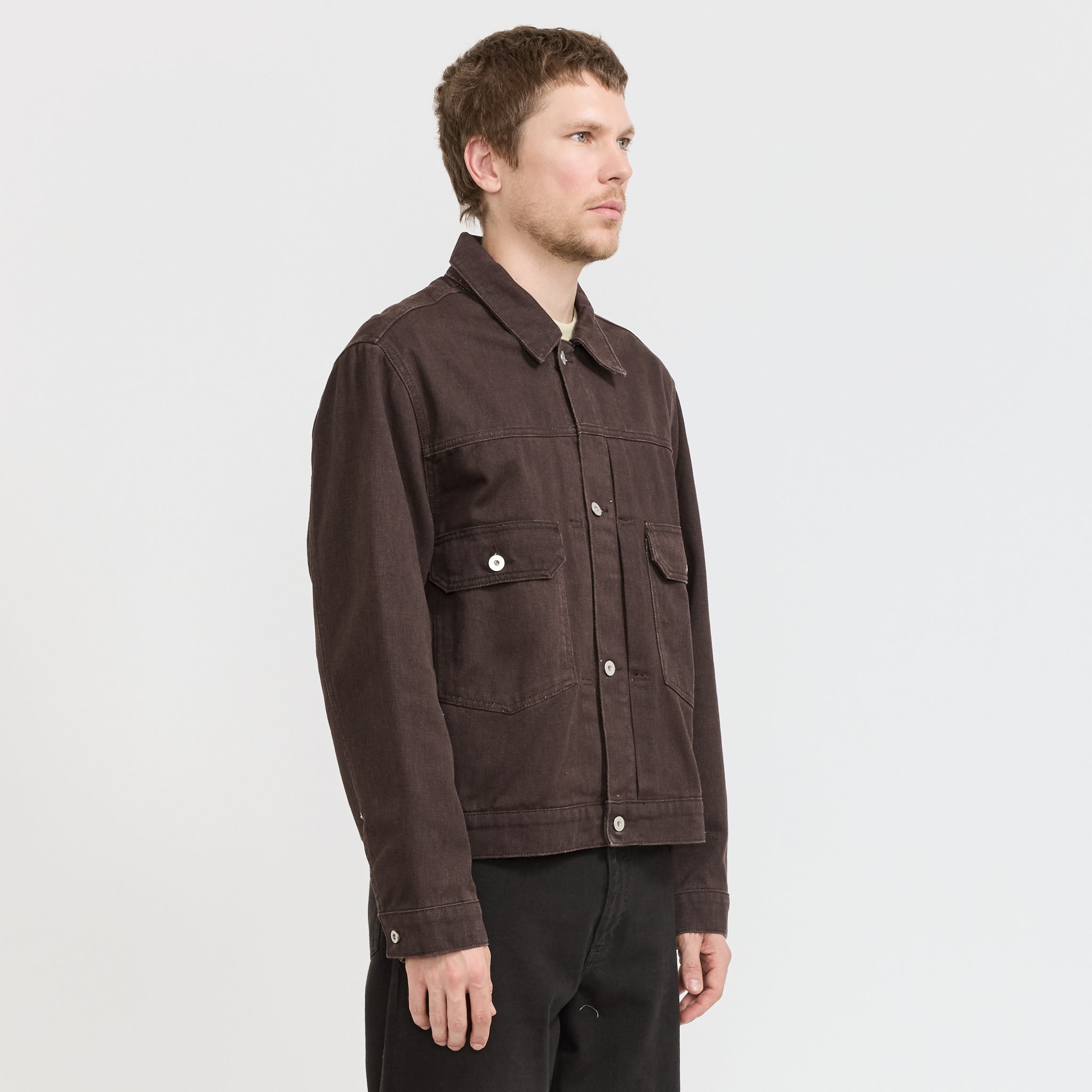 Norse Projects | Storadal Resist Dyed Twill Type II Jacket Shale | Maplestore