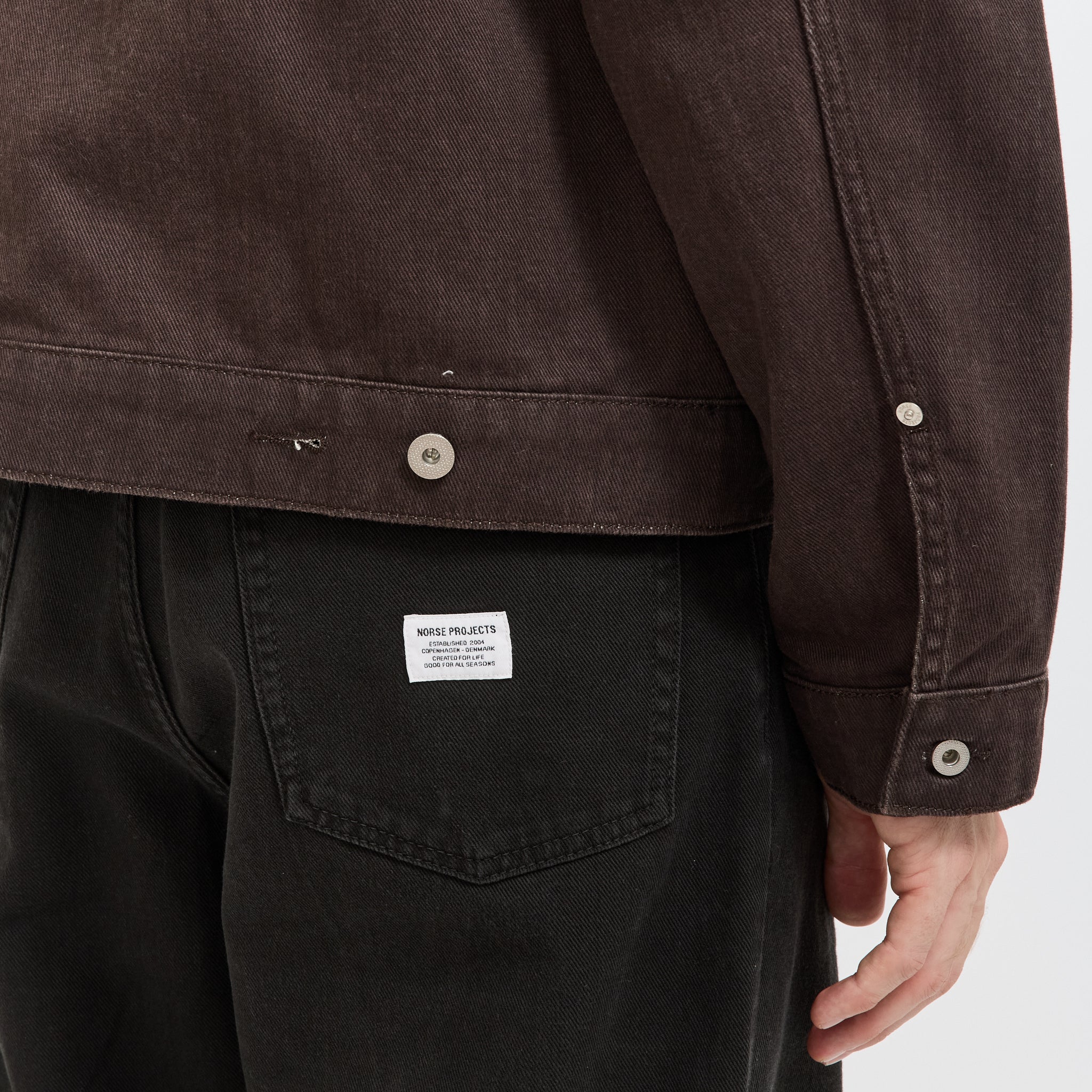 Norse Projects | Storadal Resist Dyed Twill Type II Jacket Shale | Maplestore
