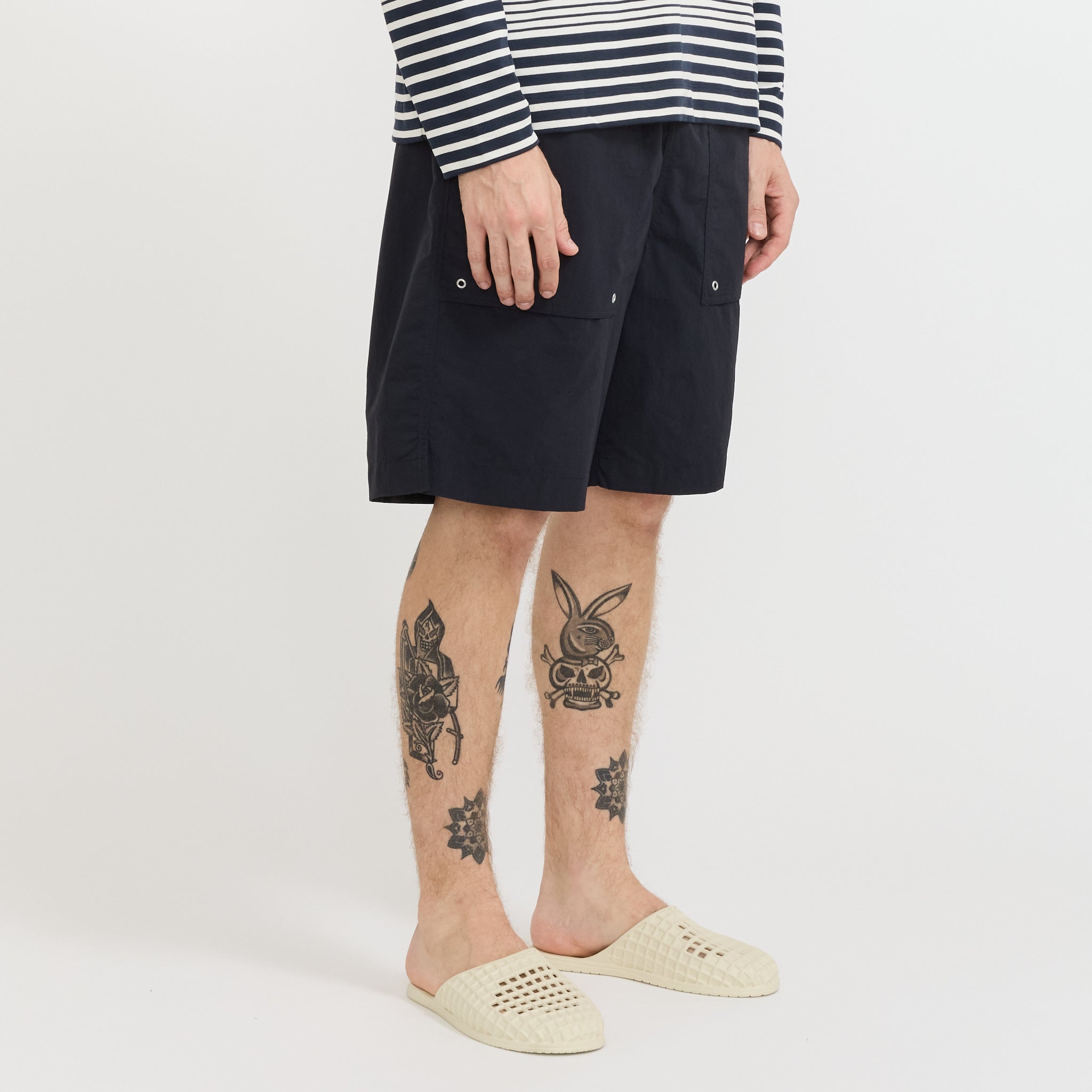 Norse Projects | Sund Relaxed Recycled Nylon Swimmers Dark Navy | Maplestore
