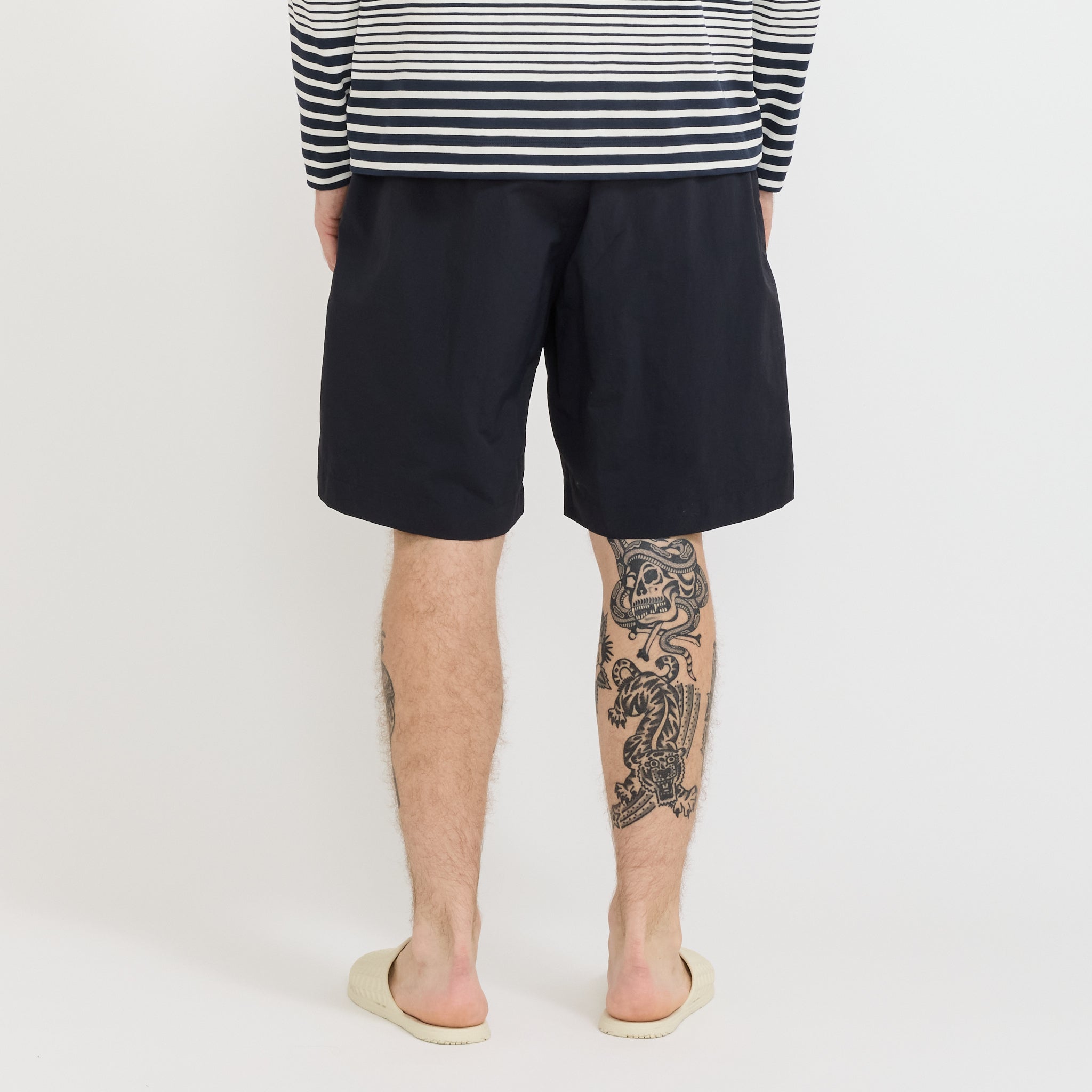 Norse Projects | Sund Relaxed Recycled Nylon Swimmers Dark Navy | Maplestore