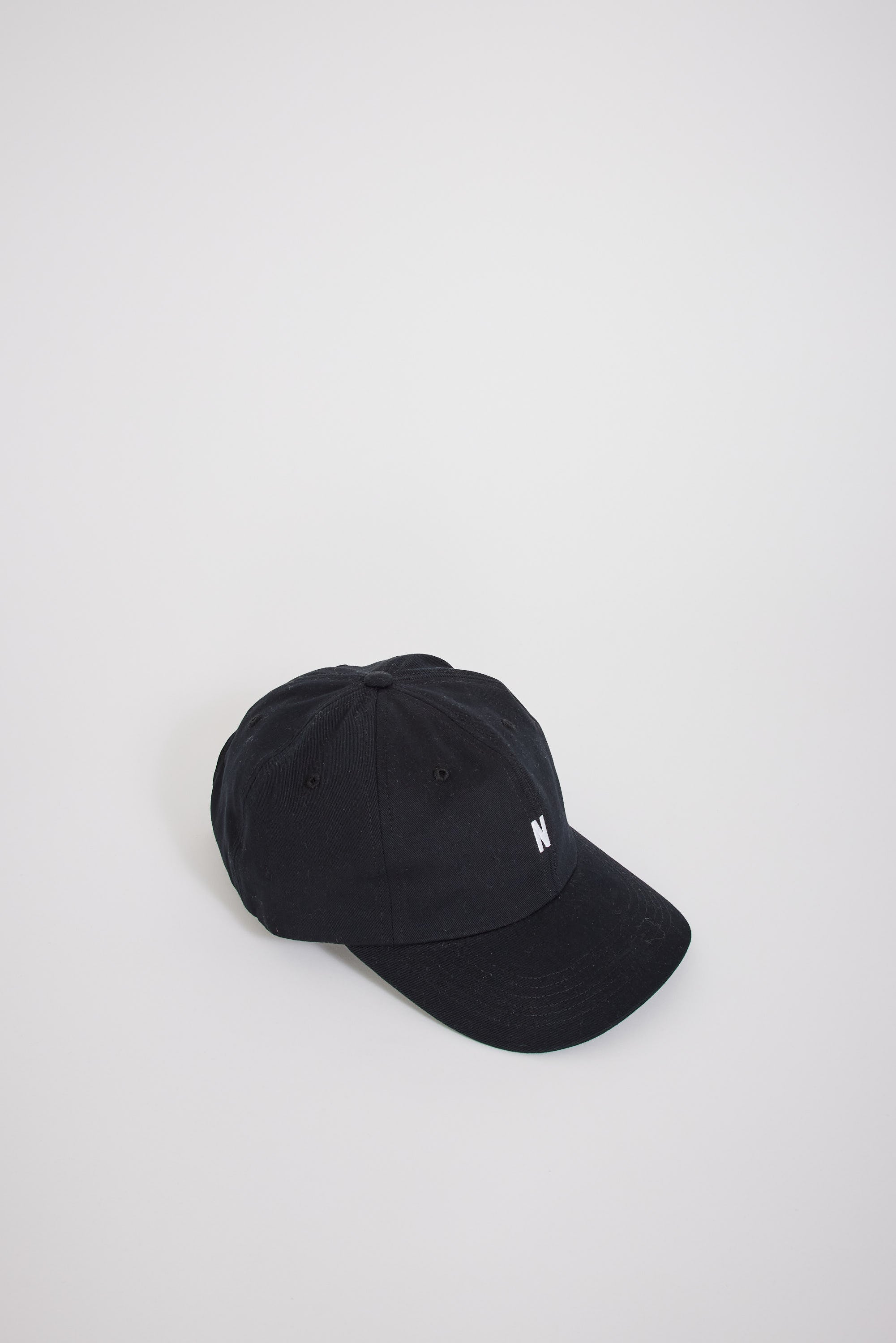 Norse Projects | Twill Sports Cap Black | Maplestore