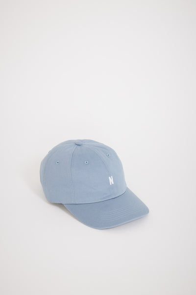 Norse Projects | Twill Sports Cap Light Stone Blue | Maplestore
