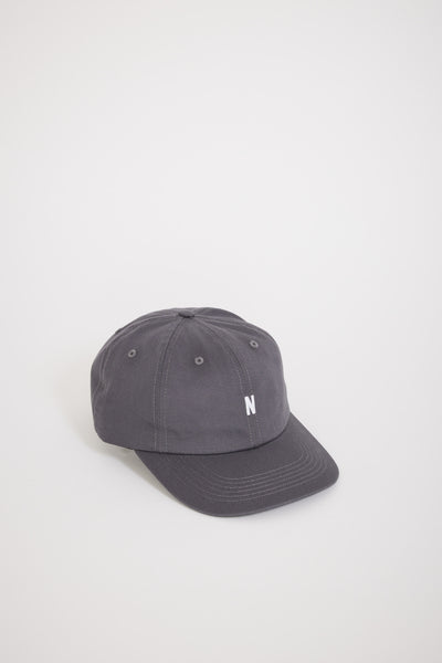 Norse Projects | Twill Sports Cap Magnet Grey | Maplestore