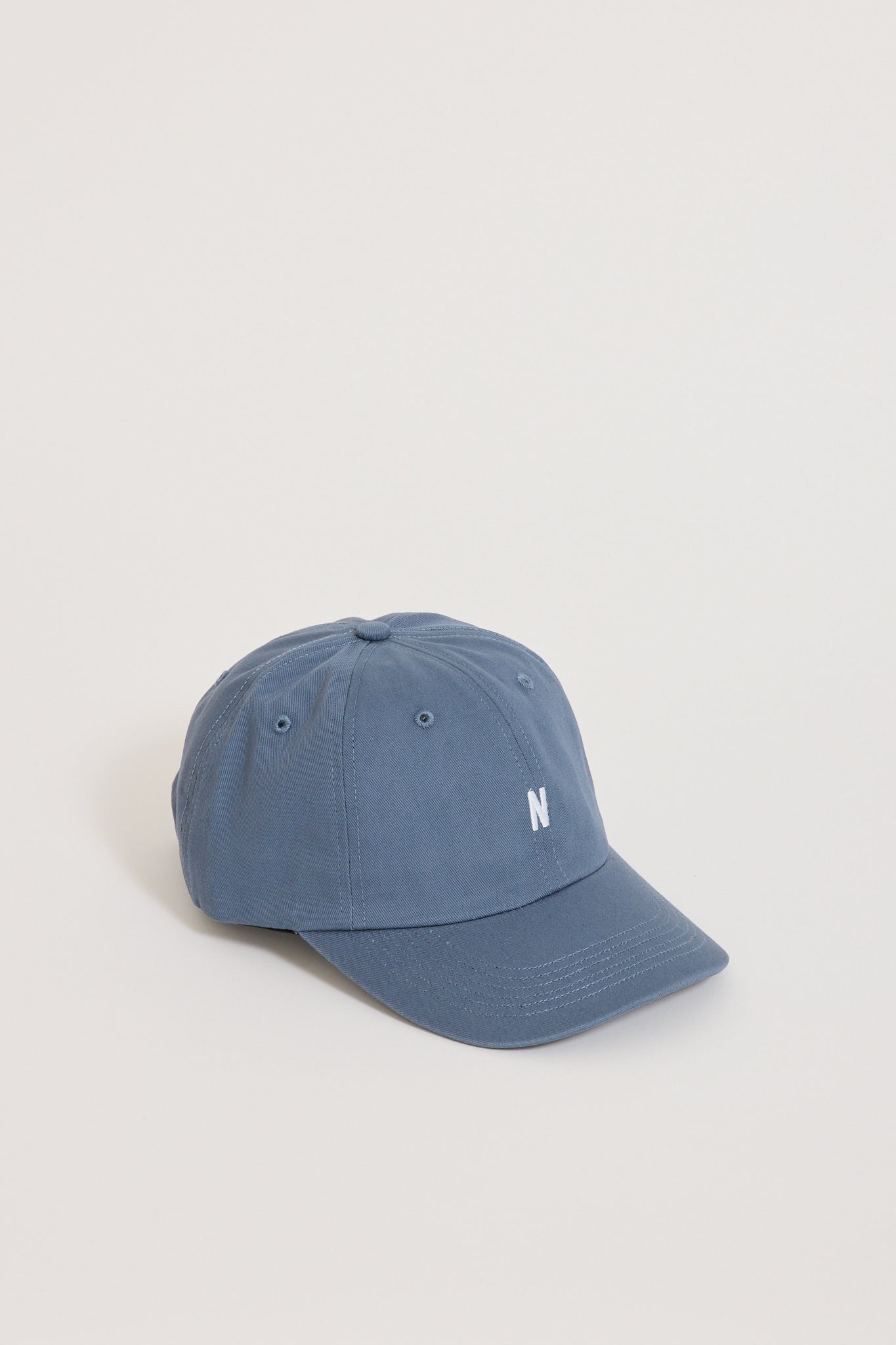 Norse Projects | Twill Sports Cap Steel Blue | Maplestore