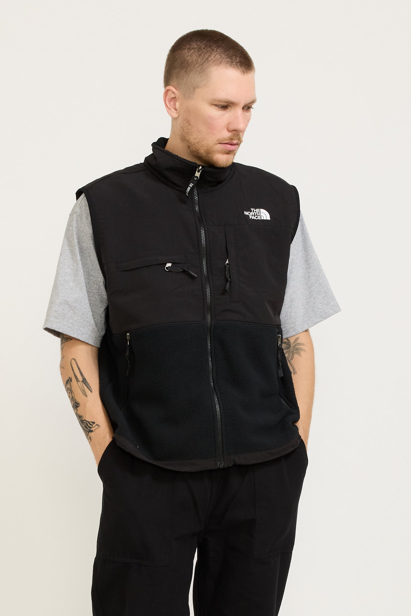 Retro Denali Vest TNF Black