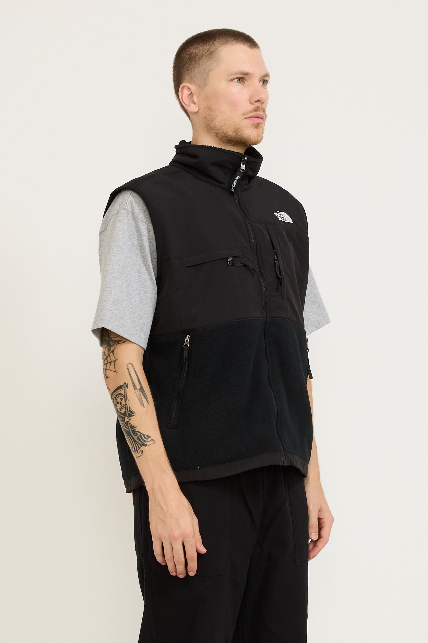 Retro Denali Vest TNF Black