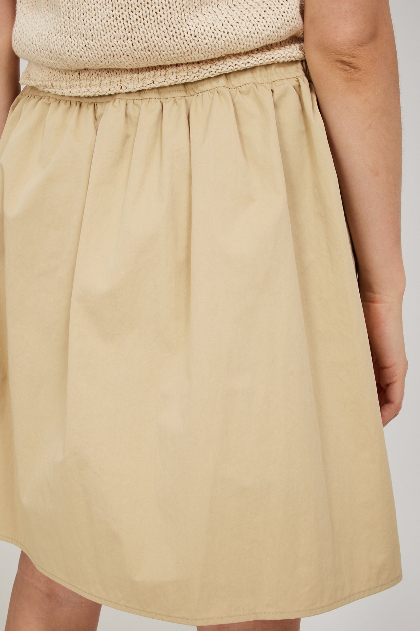 Nothing Written | Casali Flared Skirt Beige | Maplestore