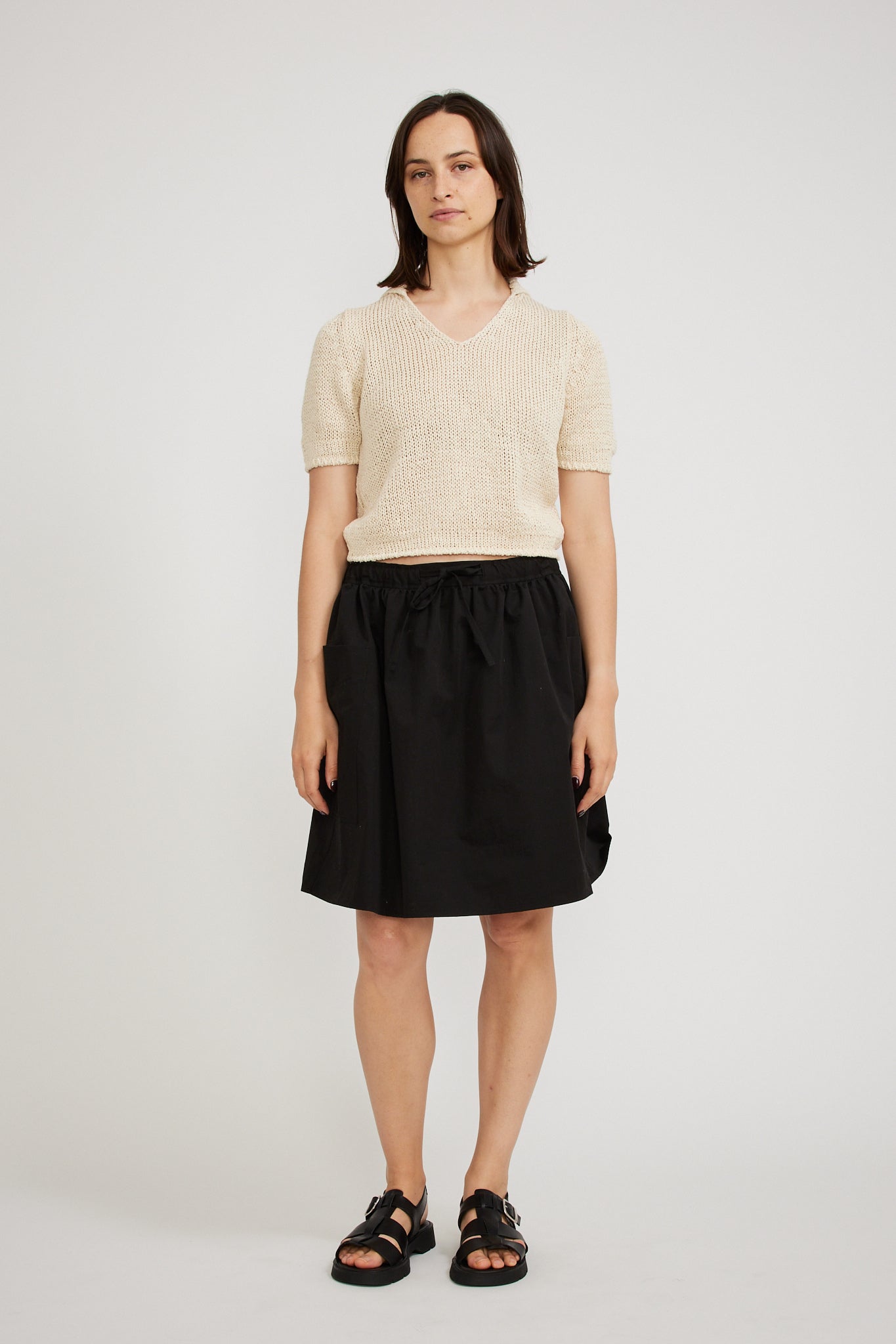 Nothing Written | Casali Flared Skirt Black | Maplestore