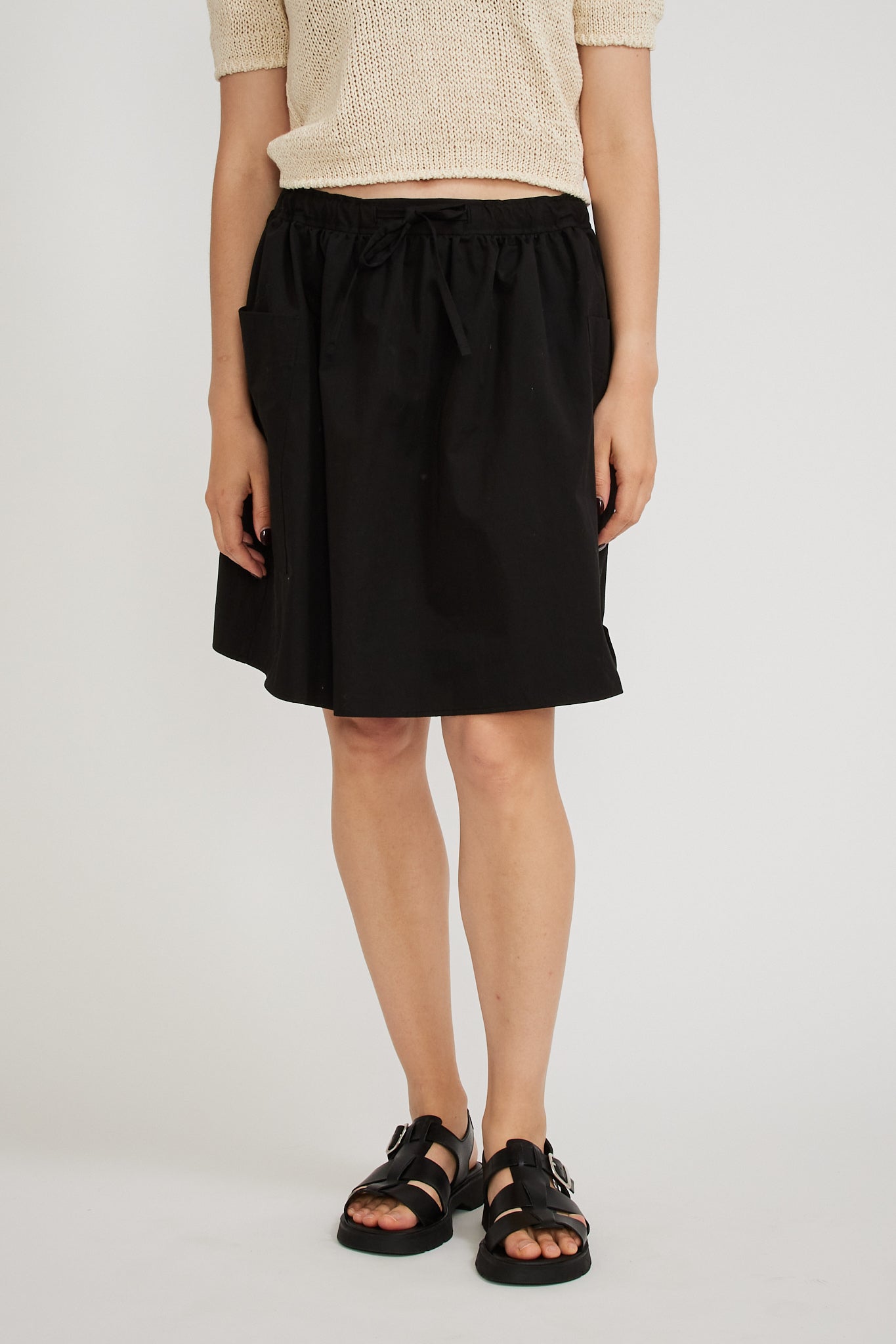 Nothing Written | Casali Flared Skirt Black | Maplestore