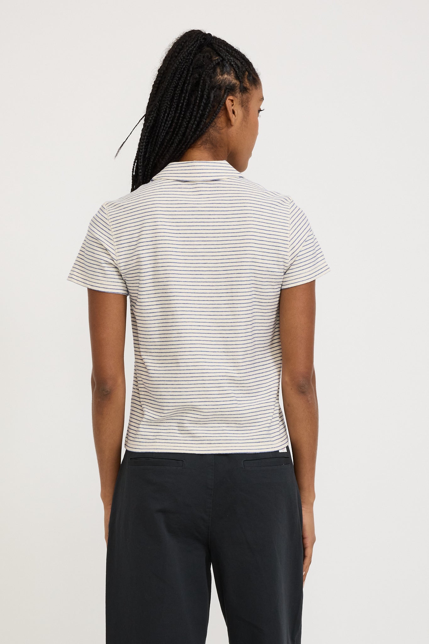 Elio Pocket Polo Stripe