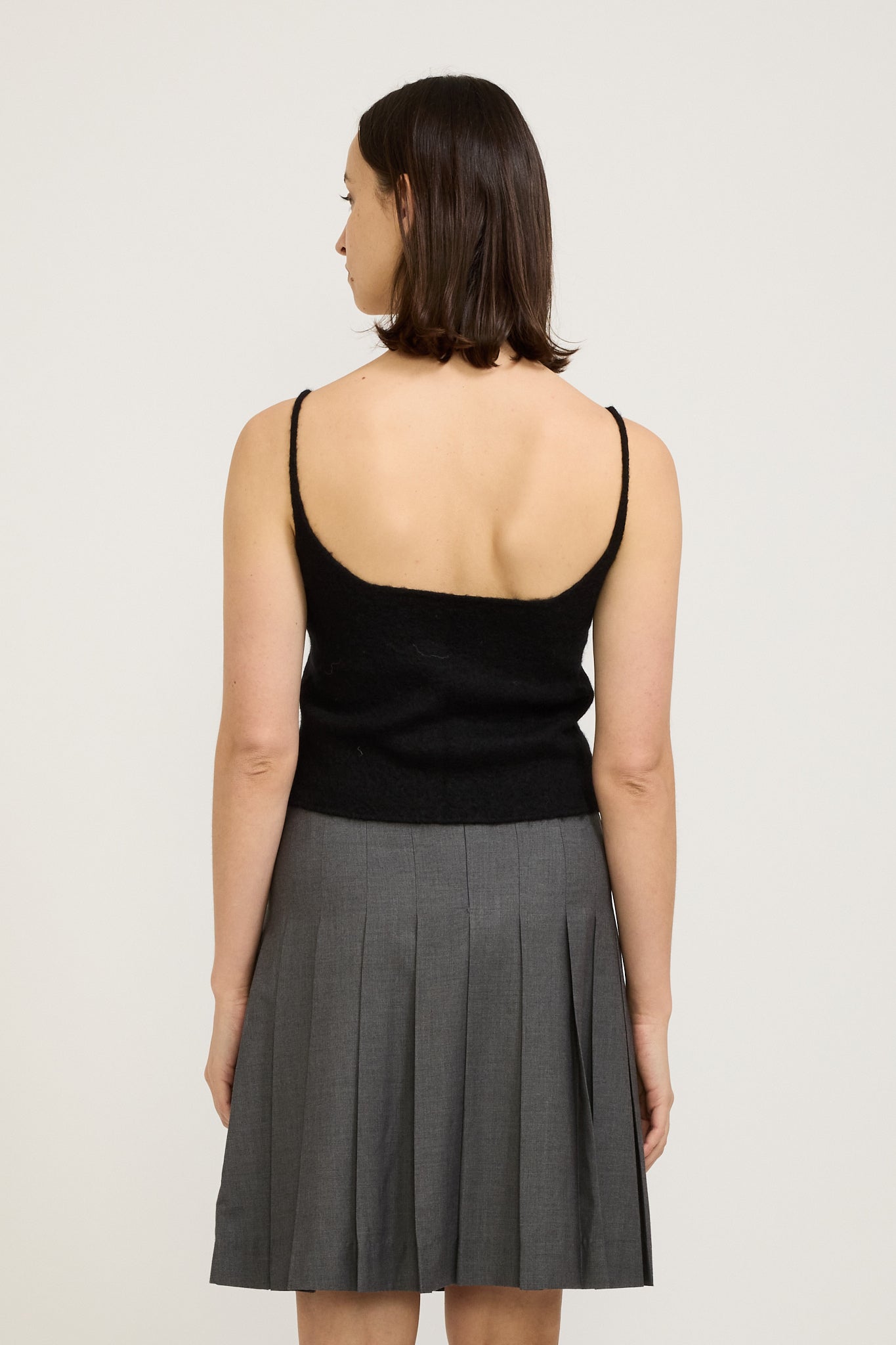 Nothing Written | Kotte Sleeveless Knit Black | Maplestore