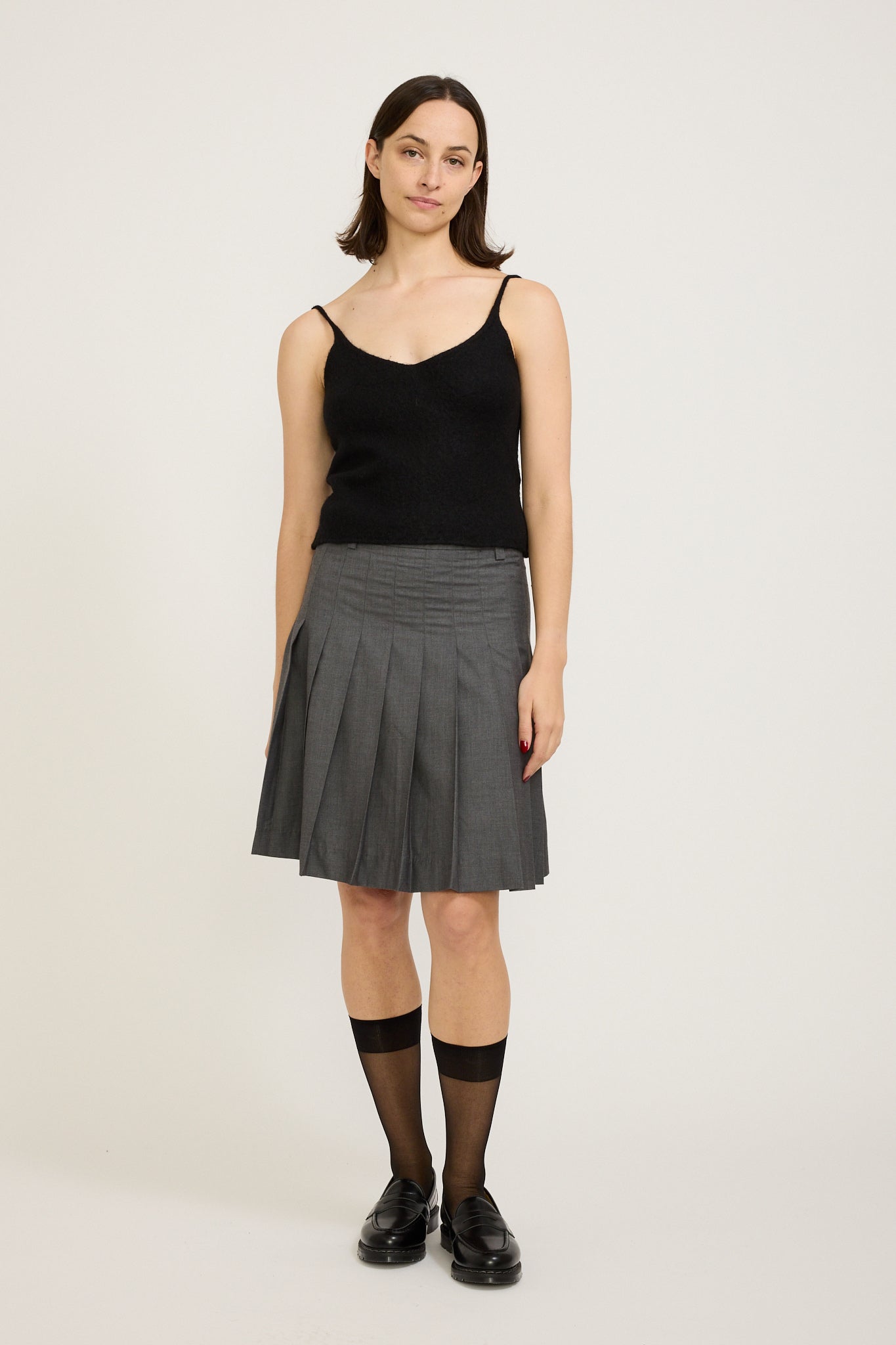 Nothing Written | Kotte Sleeveless Knit Black | Maplestore