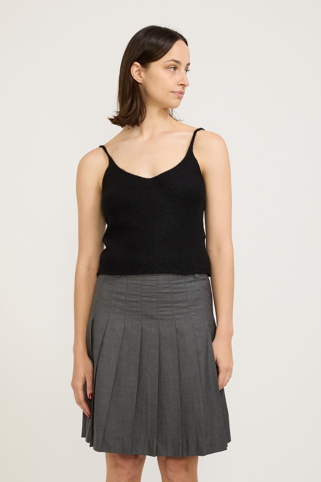 Nothing Written | Kotte Sleeveless Knit Black | Maplestore