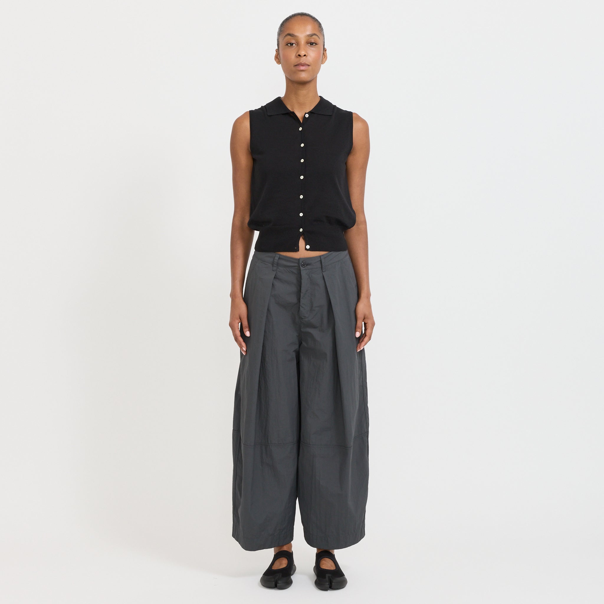 Lash Sleeveless Knit Top Black | Womens Knitwear by Nothing Written