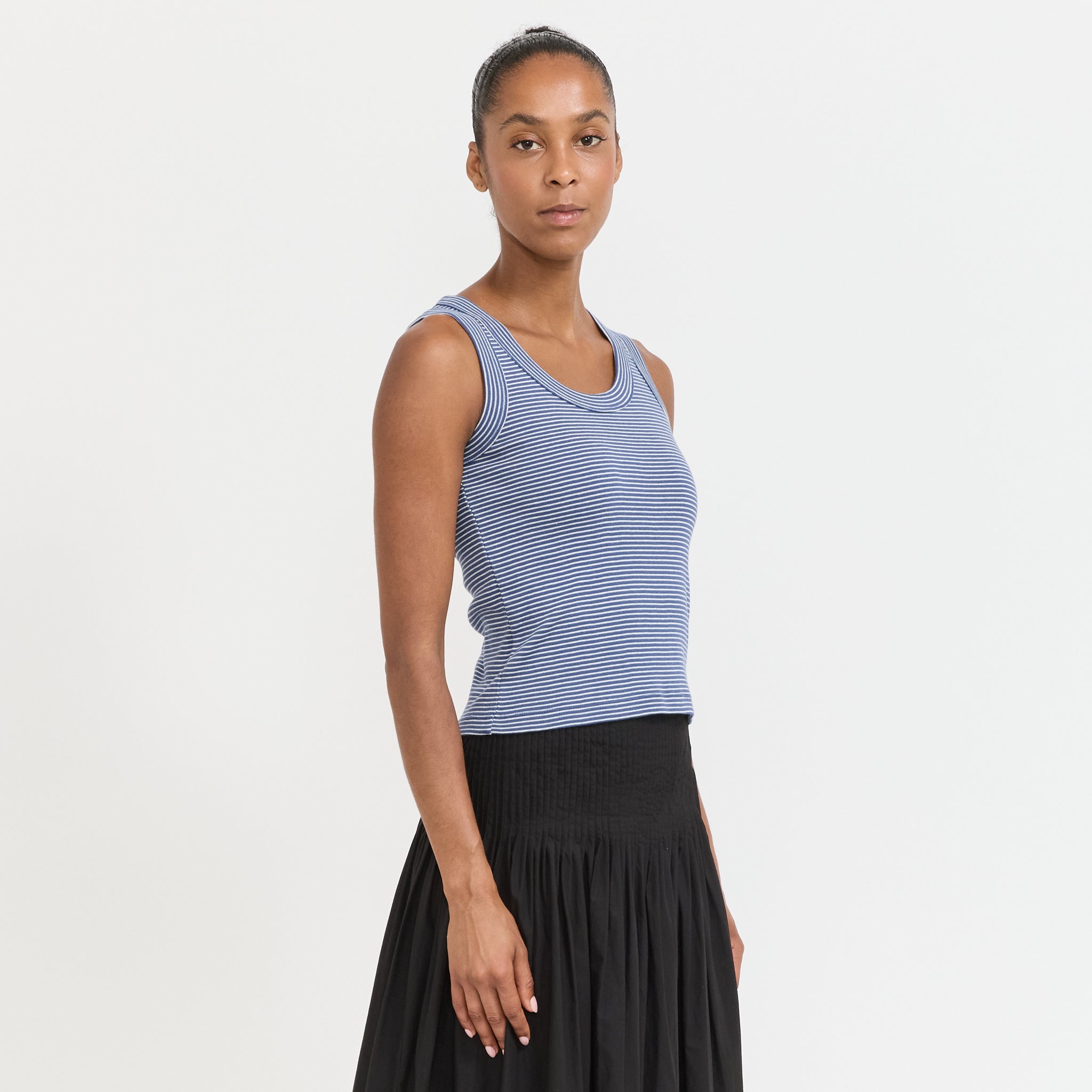 Sailor Sleeveless Top Blue