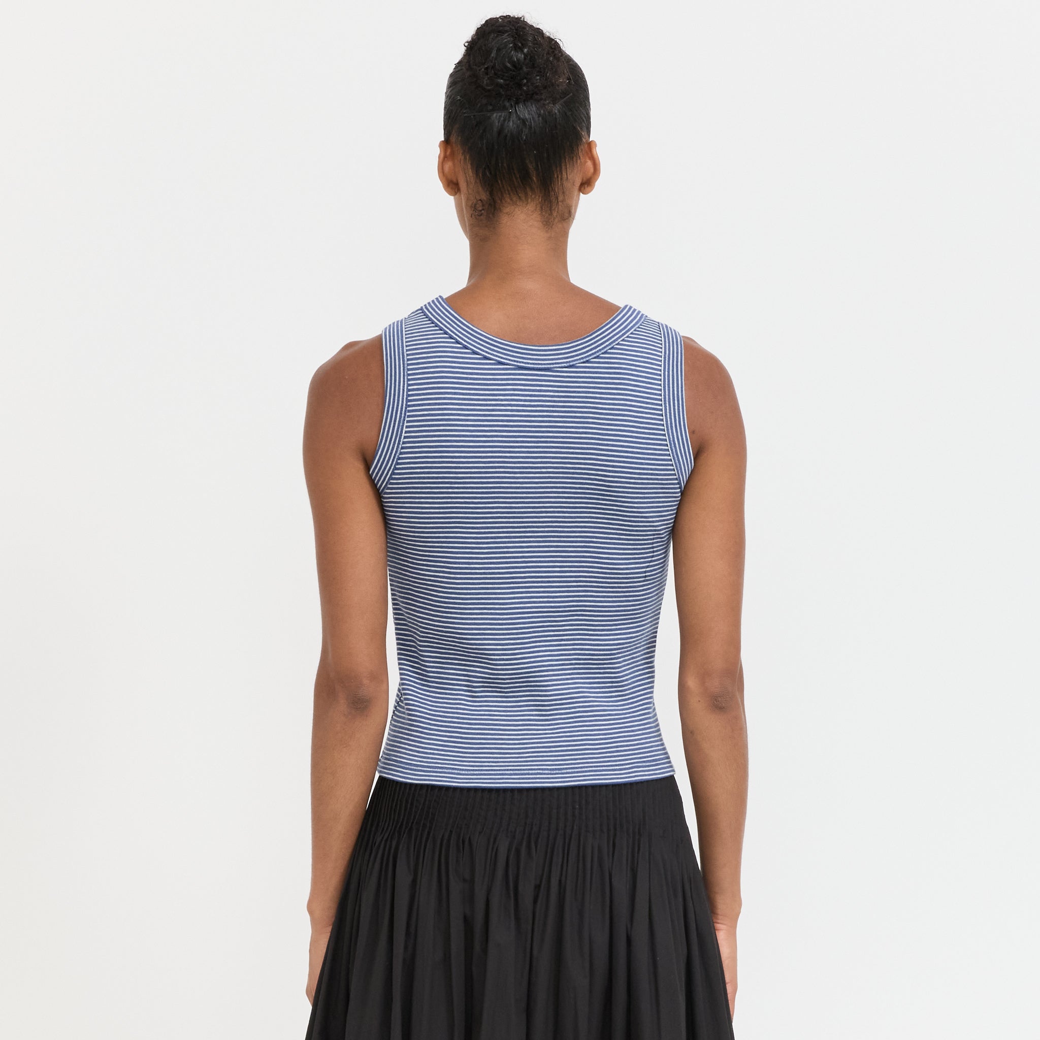 Sailor Sleeveless Top Blue