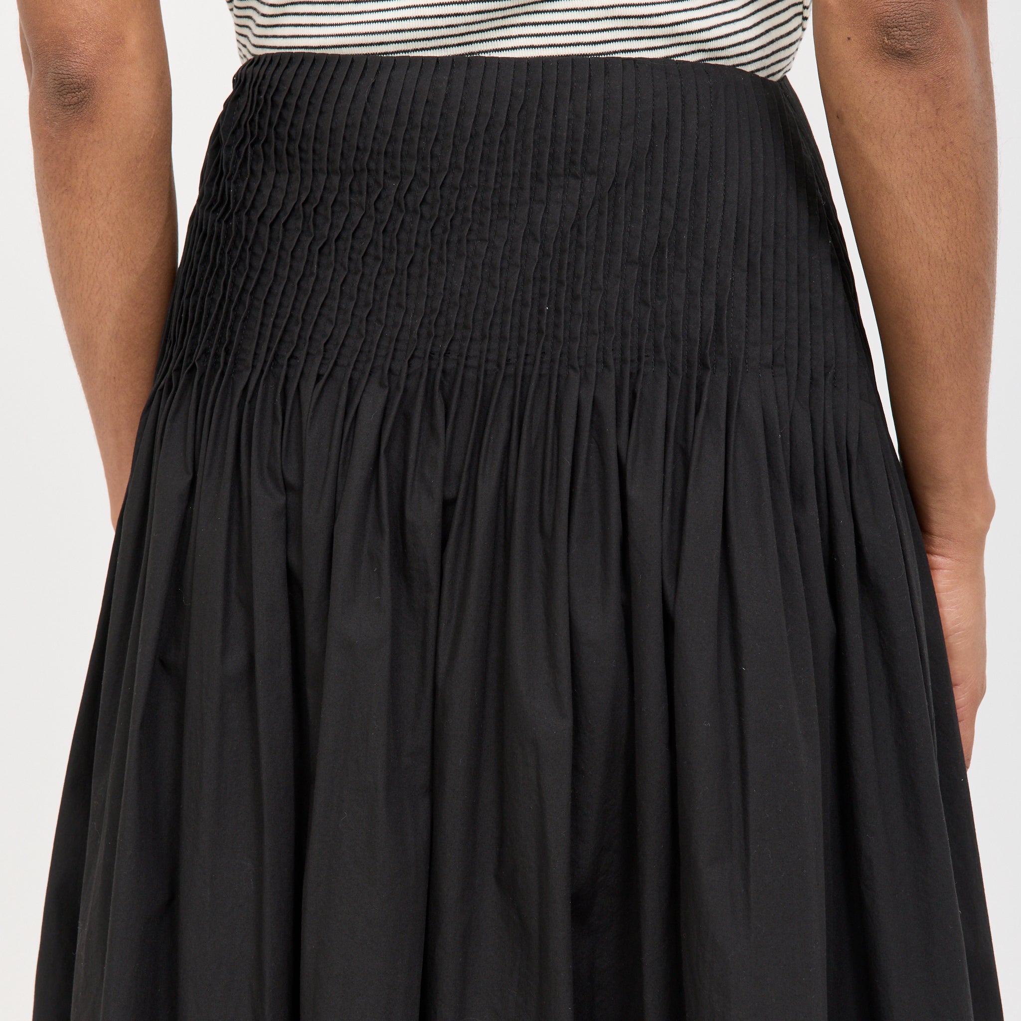 Sherry Pleated Skirt Black