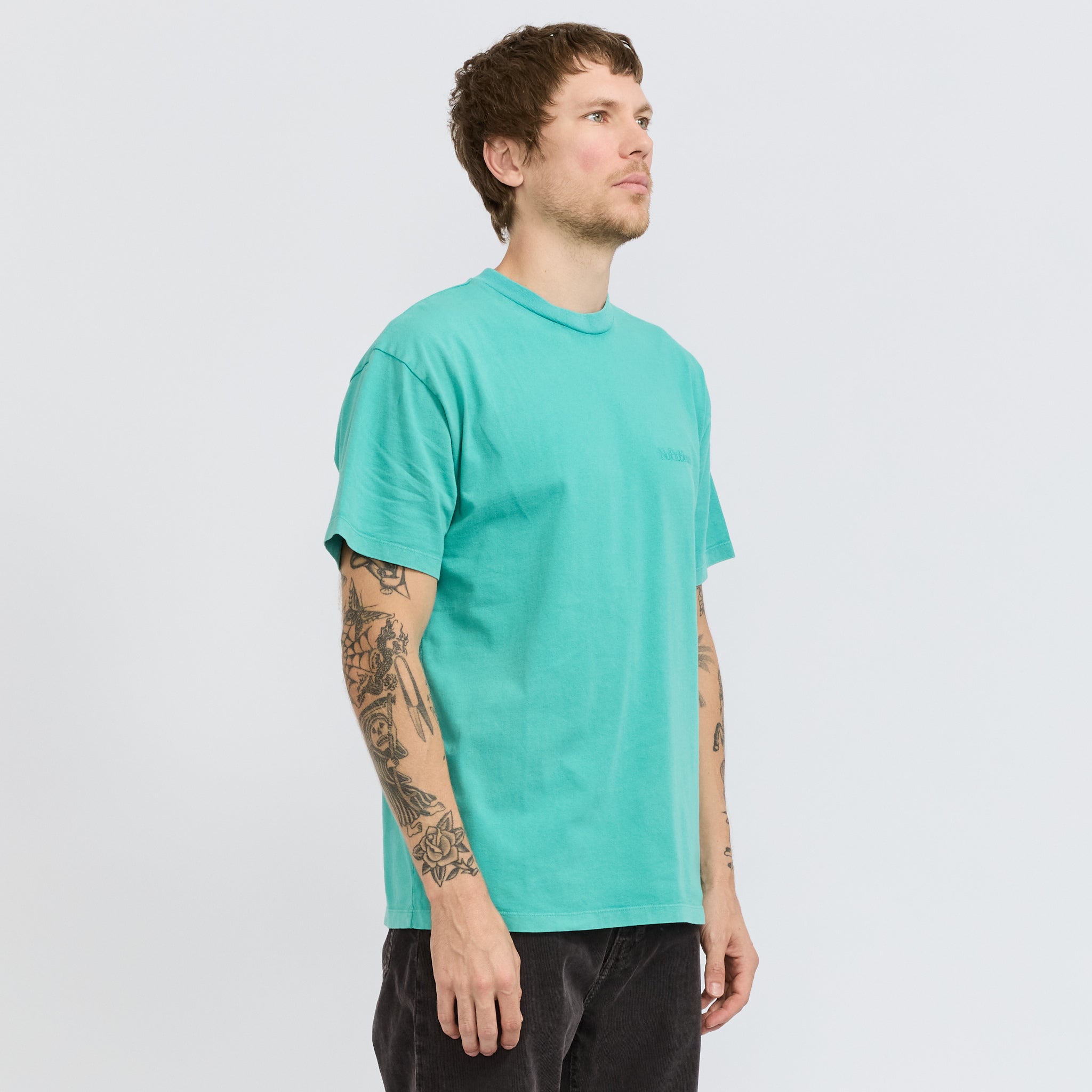Faded Mini Problemo SS Tee Aqua