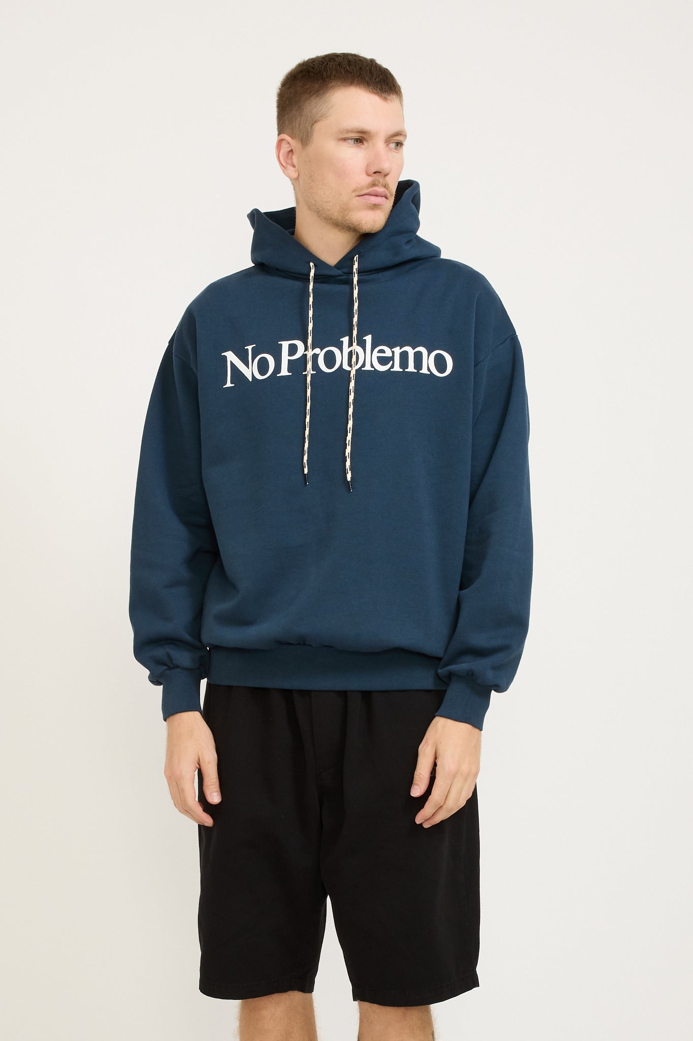 No Problemo Hoodie Navy