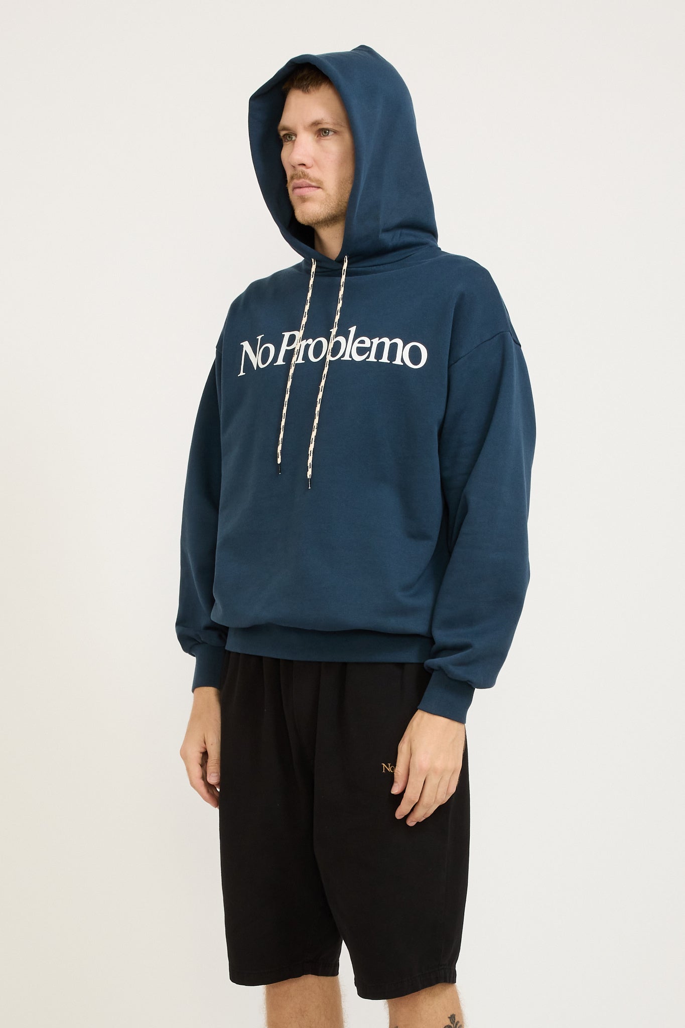 No Problemo Hoodie Navy