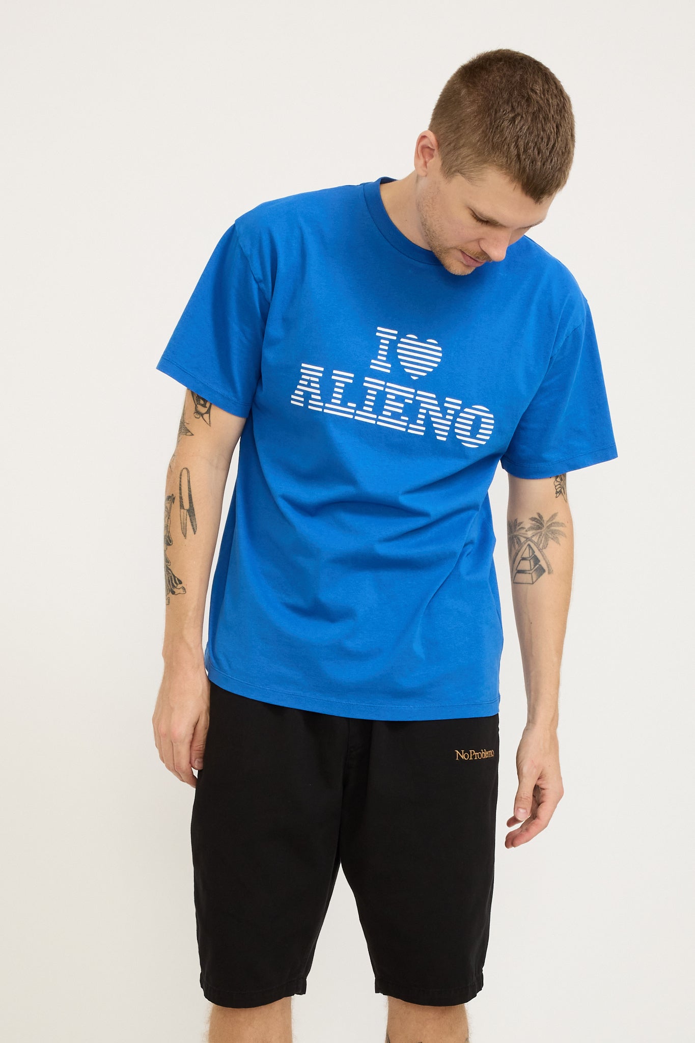 No Problemo | I Heart SS Tee Blue | Maplestore