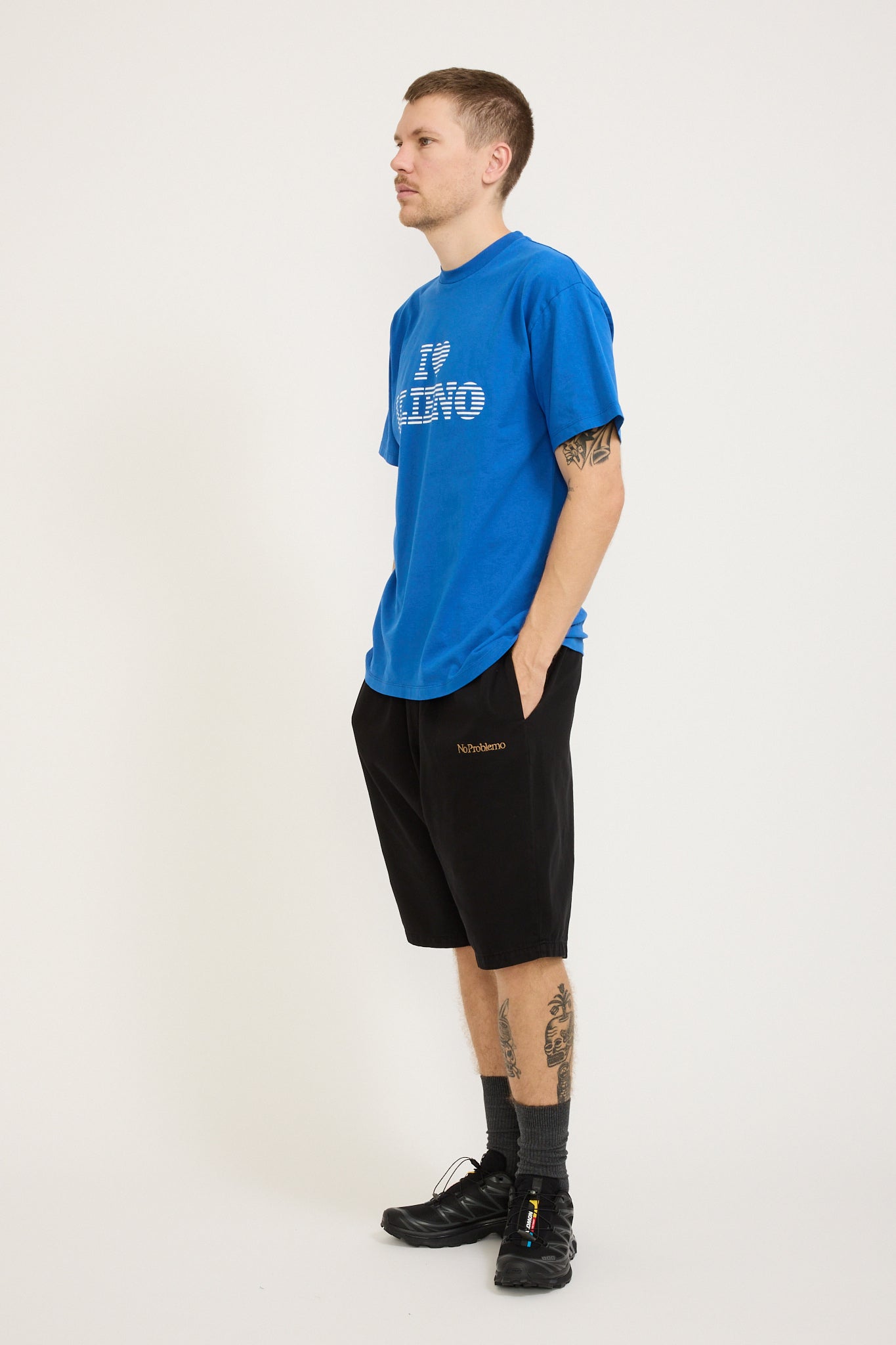 No Problemo | I Heart SS Tee Blue | Maplestore