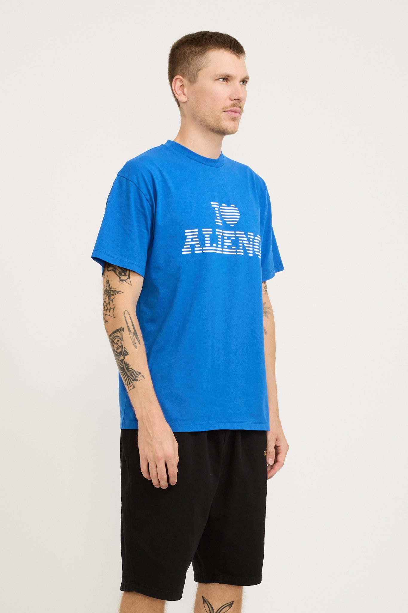 No Problemo | I Heart SS Tee Blue | Maplestore