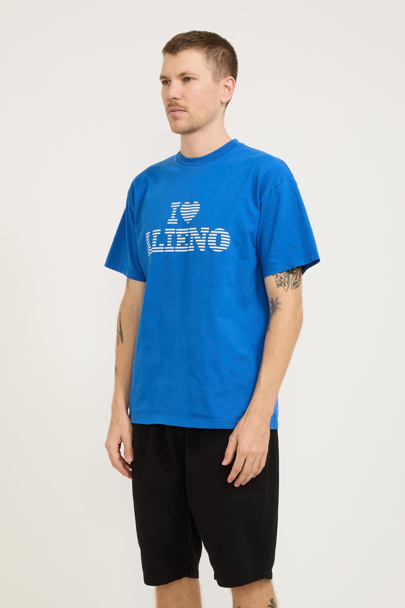 No Problemo | I Heart SS Tee Blue | Maplestore