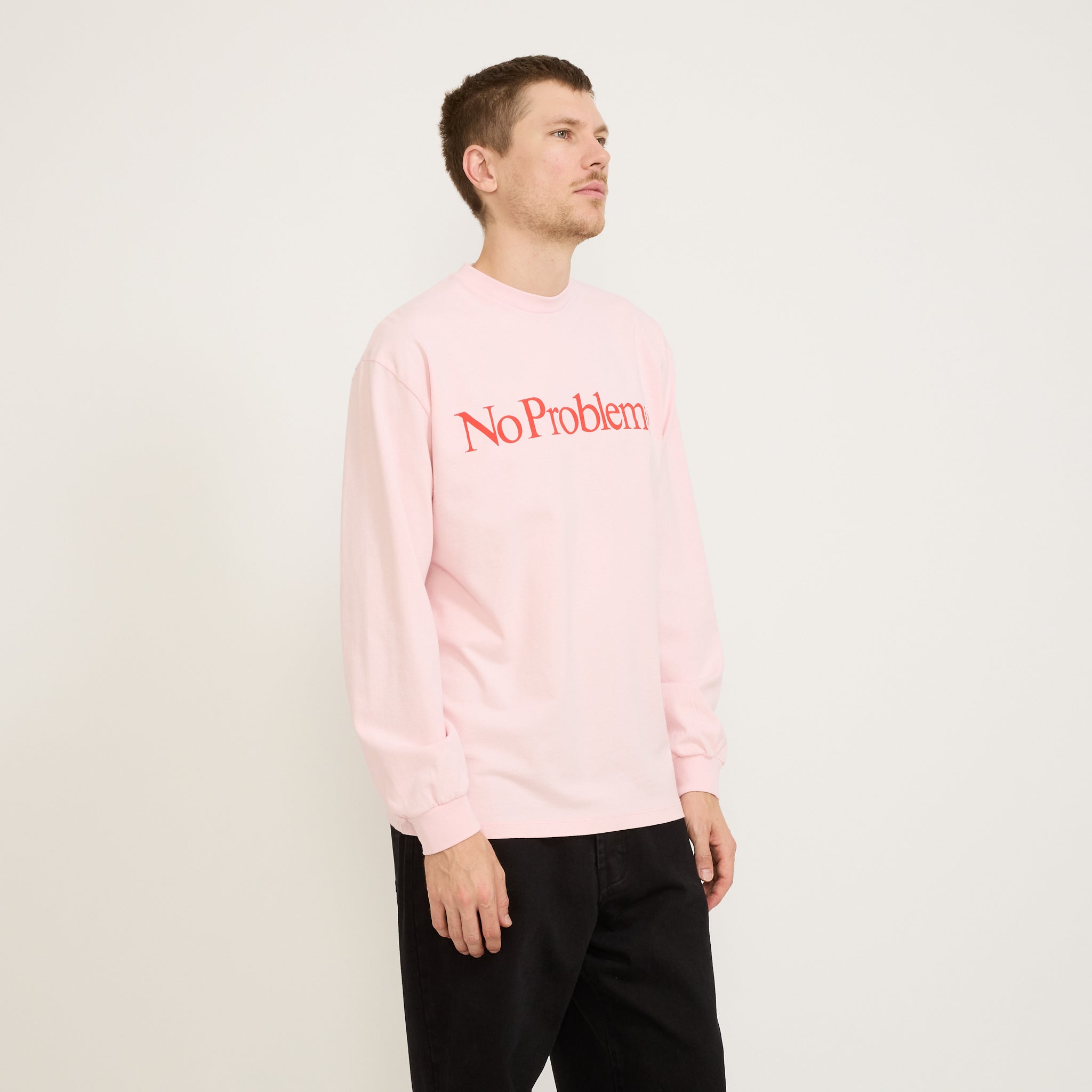 No Problemo | No Problemo LS Tee Pale Pink | Maplestore