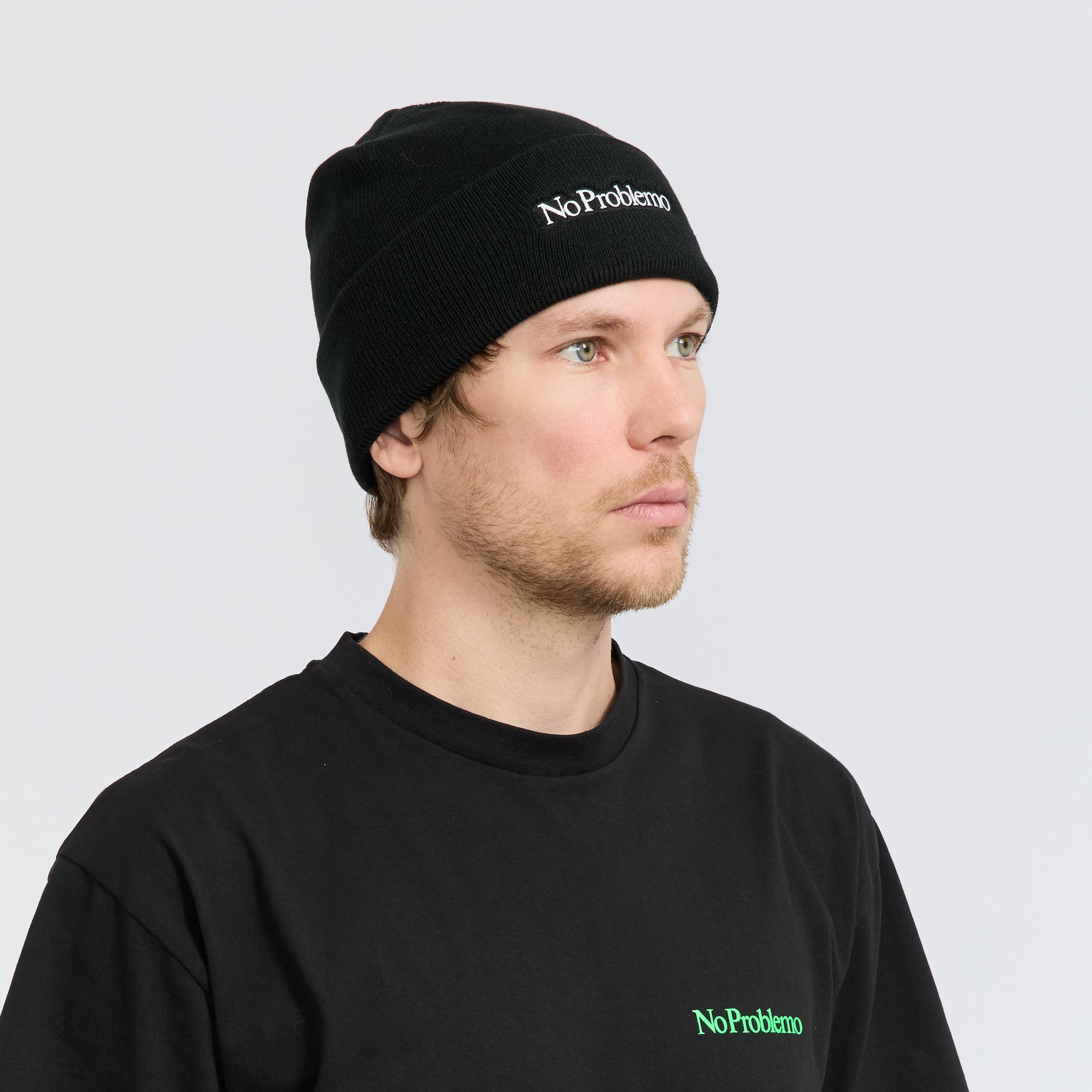 No Problemo | Mini Problemo Beanie Black | Maplestore