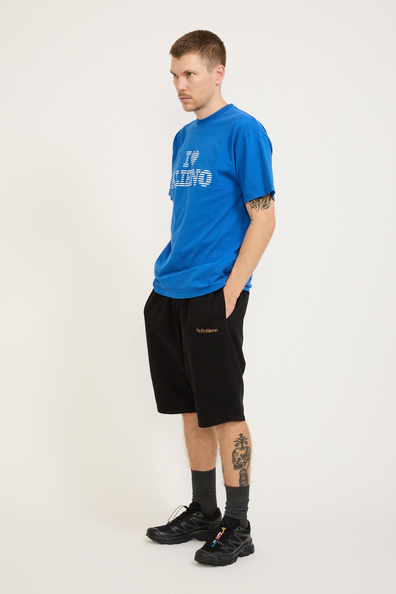 No Problemo | Mini Problemo Work Short Twill Black | Maplestore