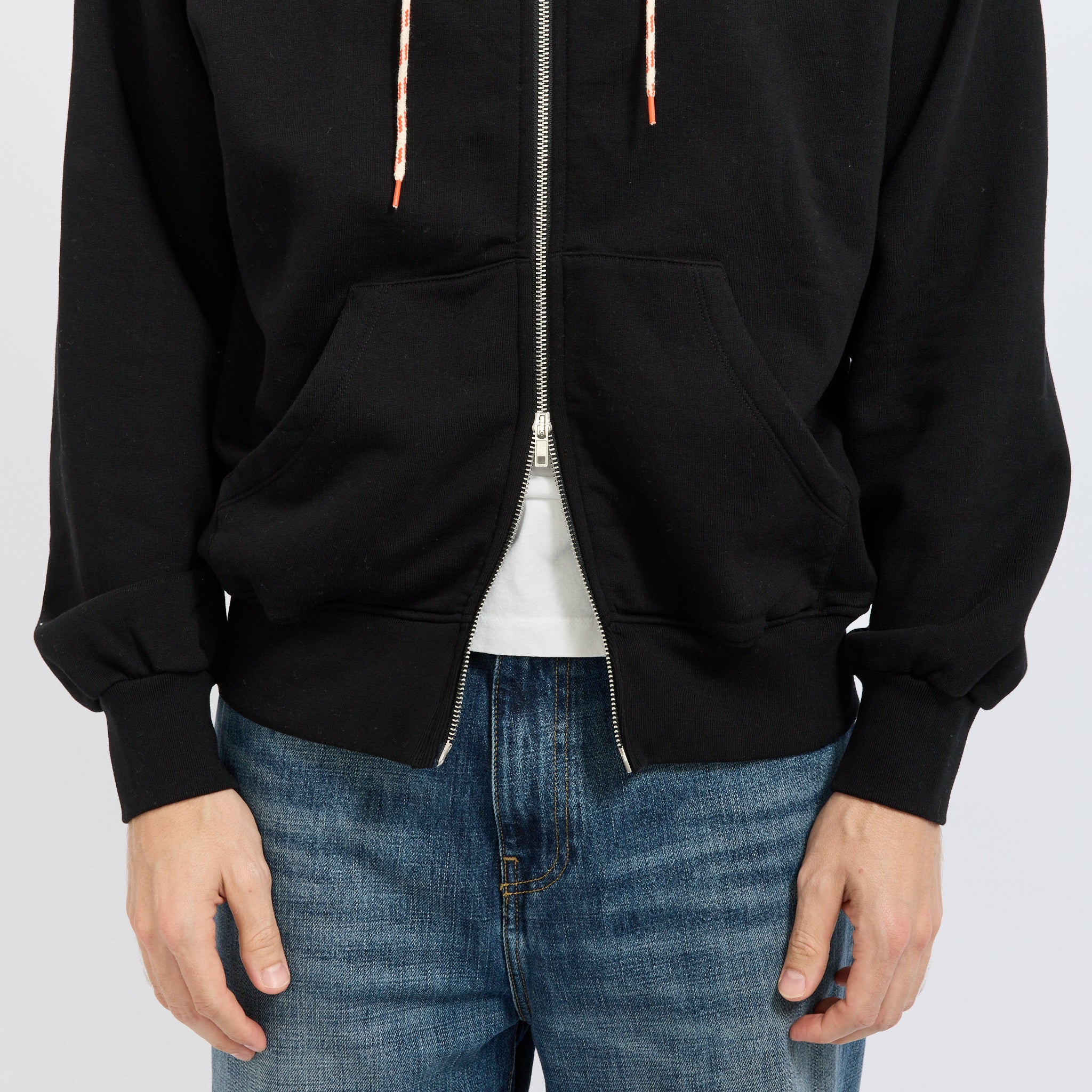 Mini Problemo Zip Hoodie Black