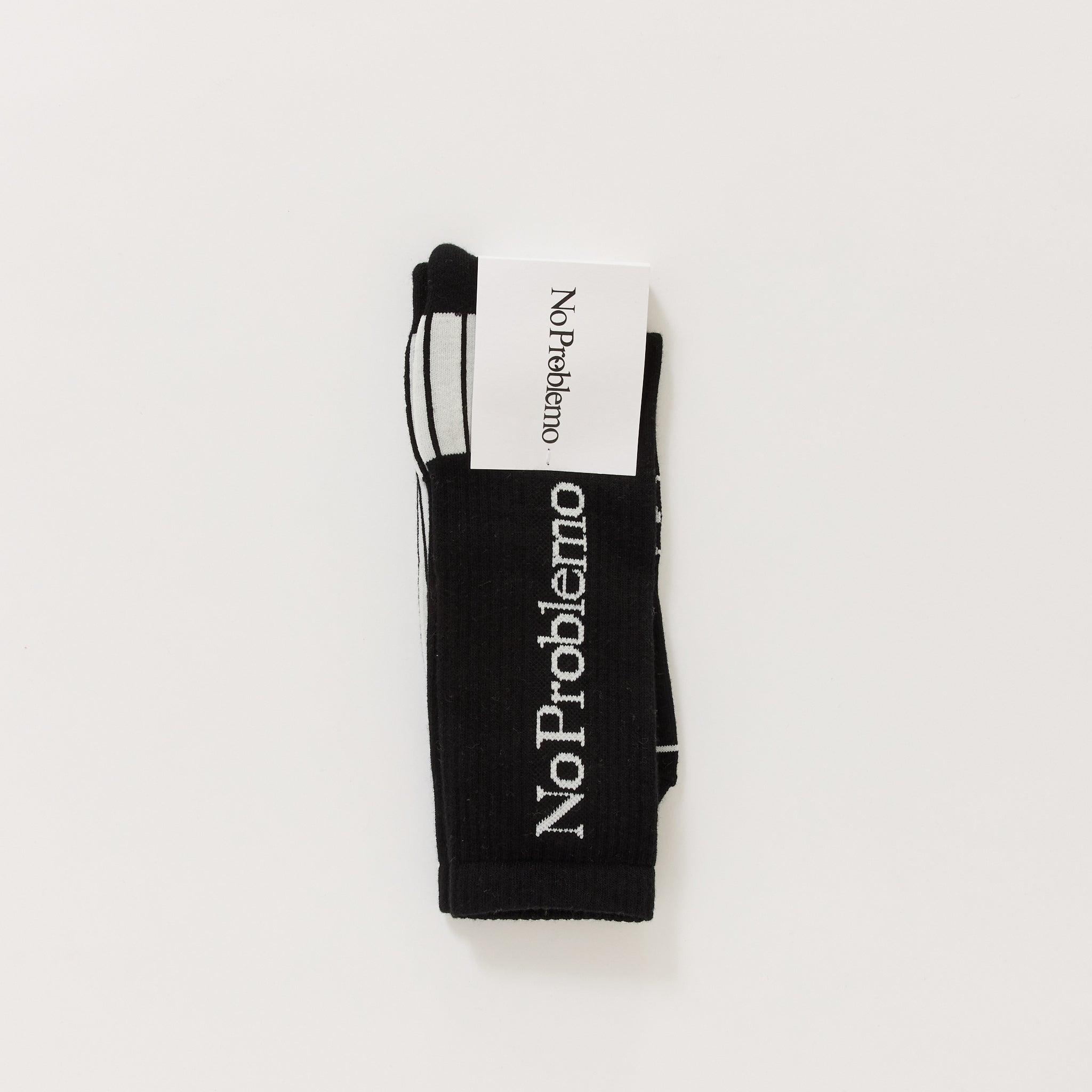 No Problemo Sock Black