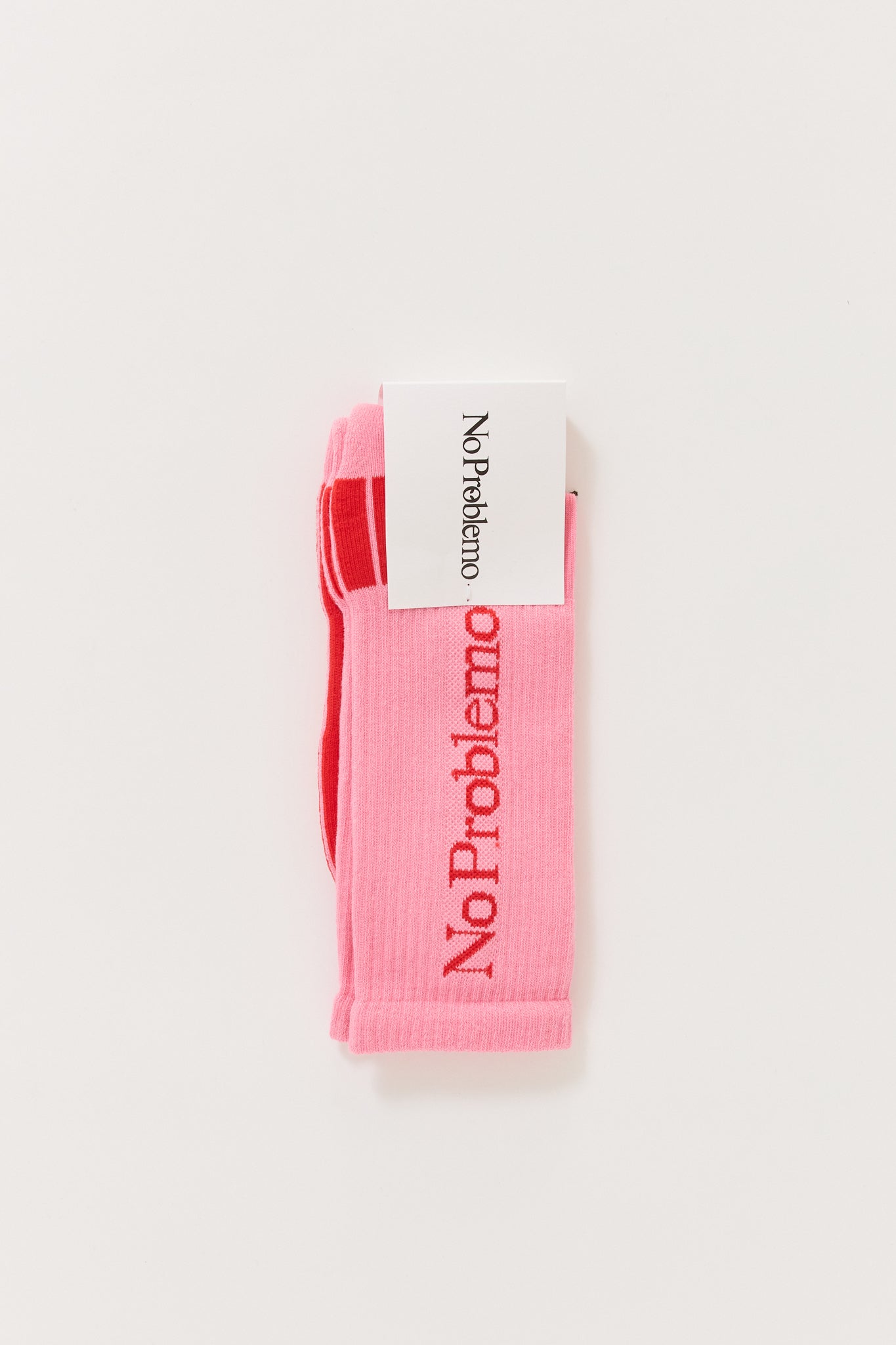 No Problemo Sock Pink