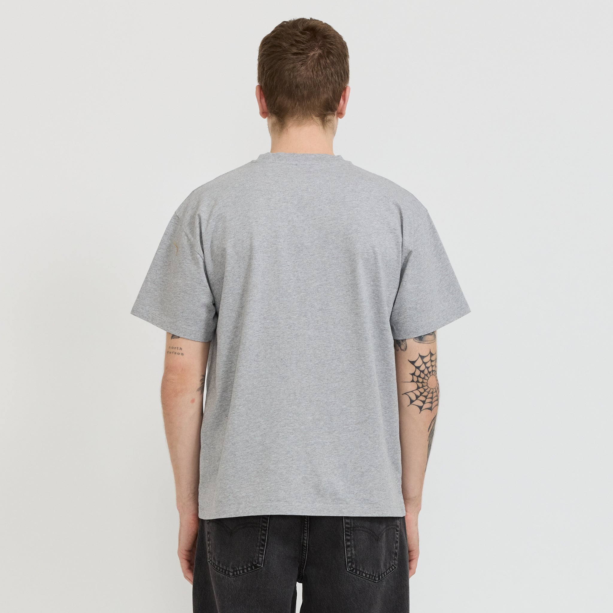 No Problemo SS Tee Grey Marle