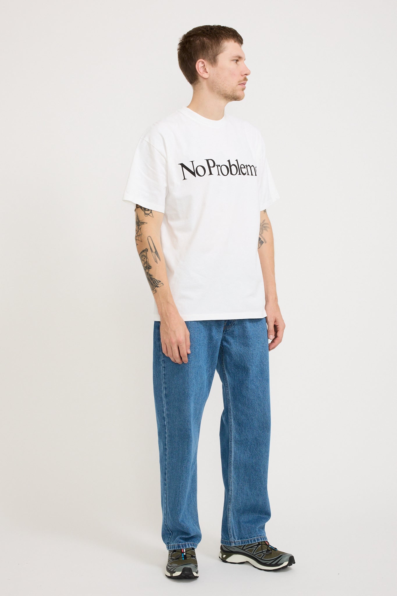 No Problemo SS Tee White