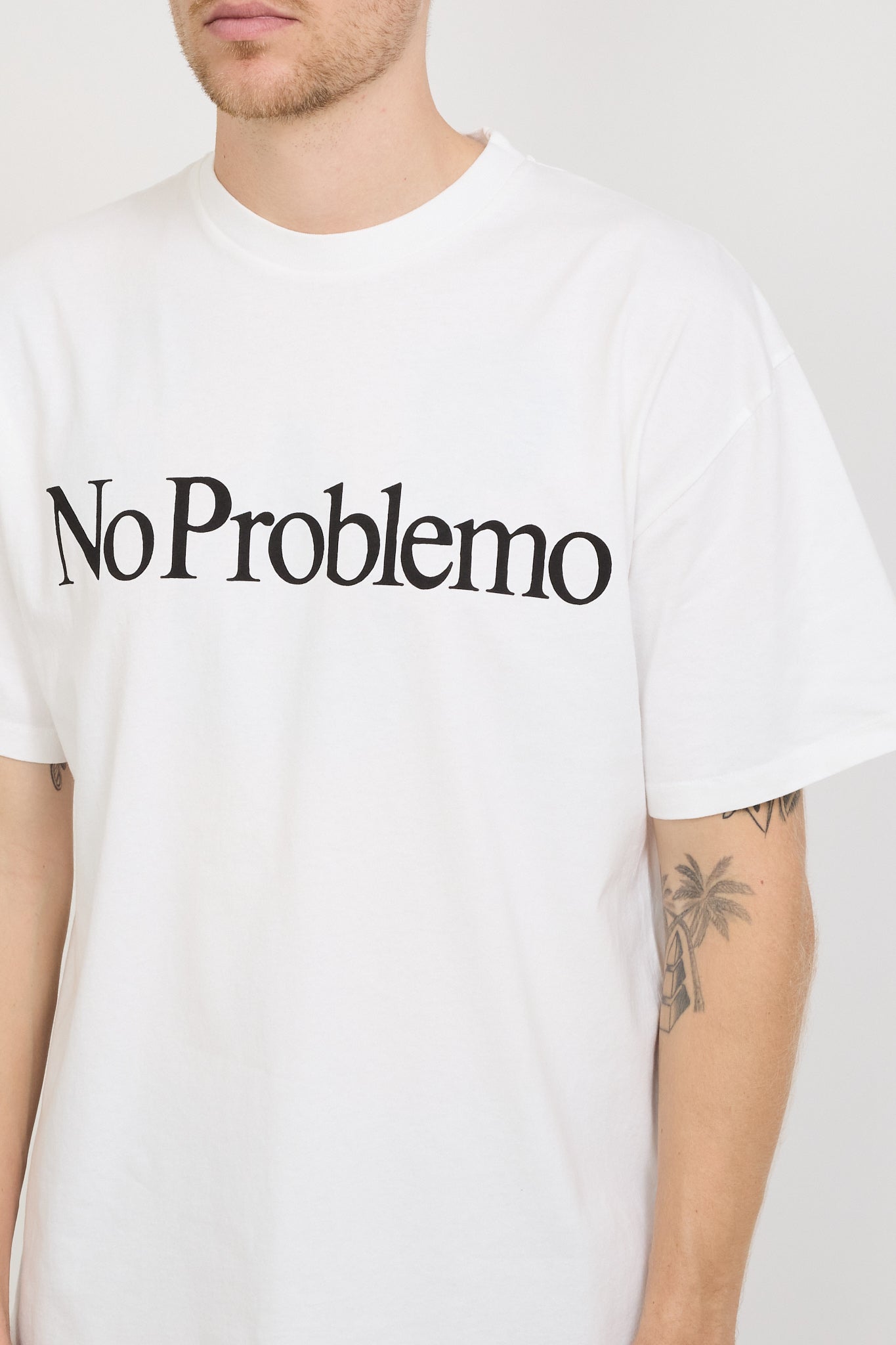 No Problemo SS Tee White