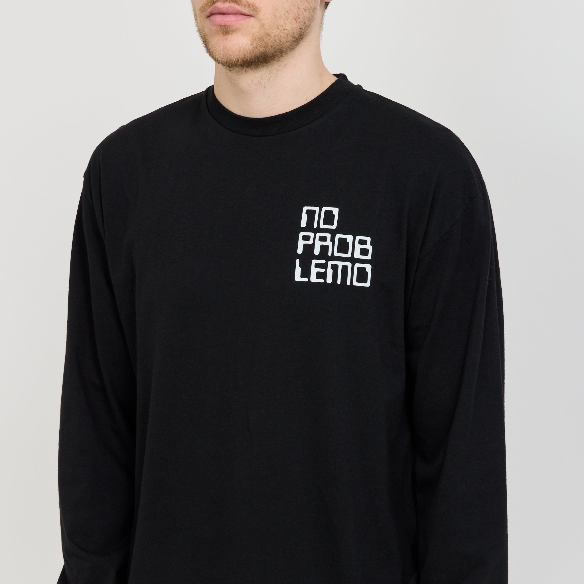 No Problemo | Universal Friendship LS Tee Black | Maplestore