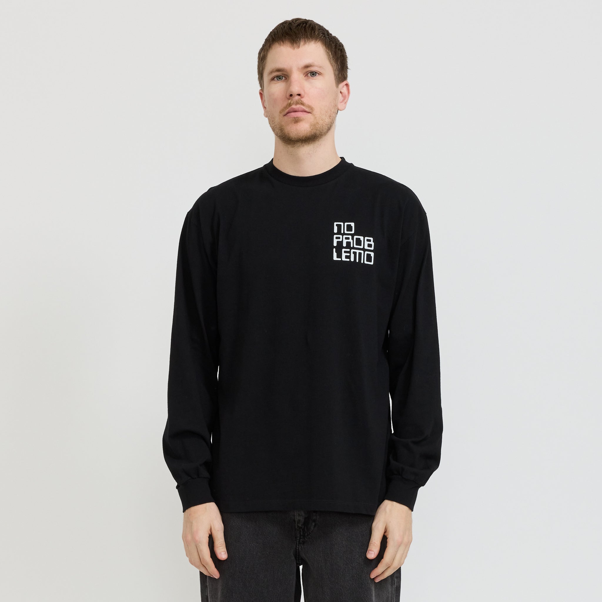 No Problemo | Universal Friendship LS Tee Black | Maplestore