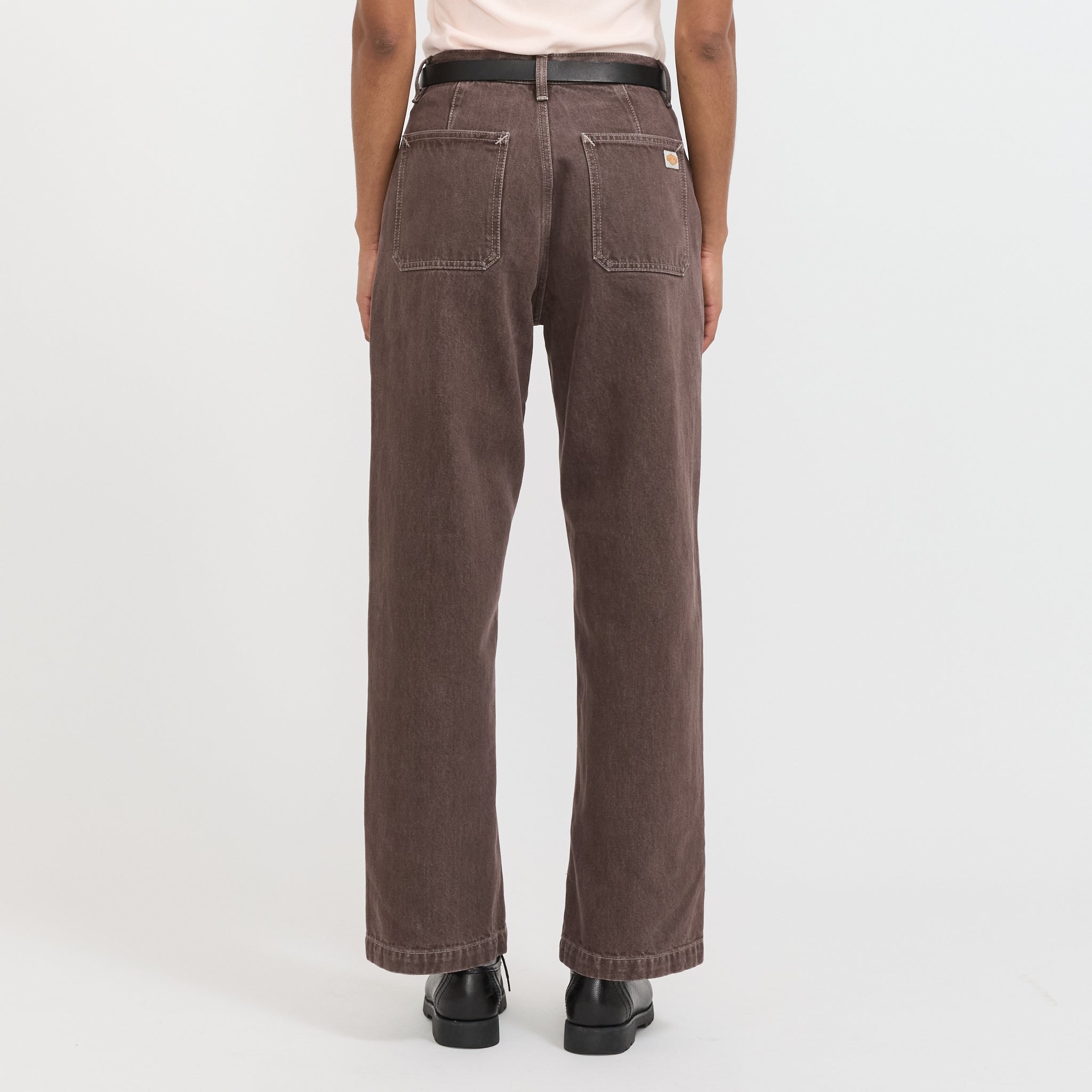 Nudie Jeans Co. | Asta Workwear Pants Brown | Maplestore