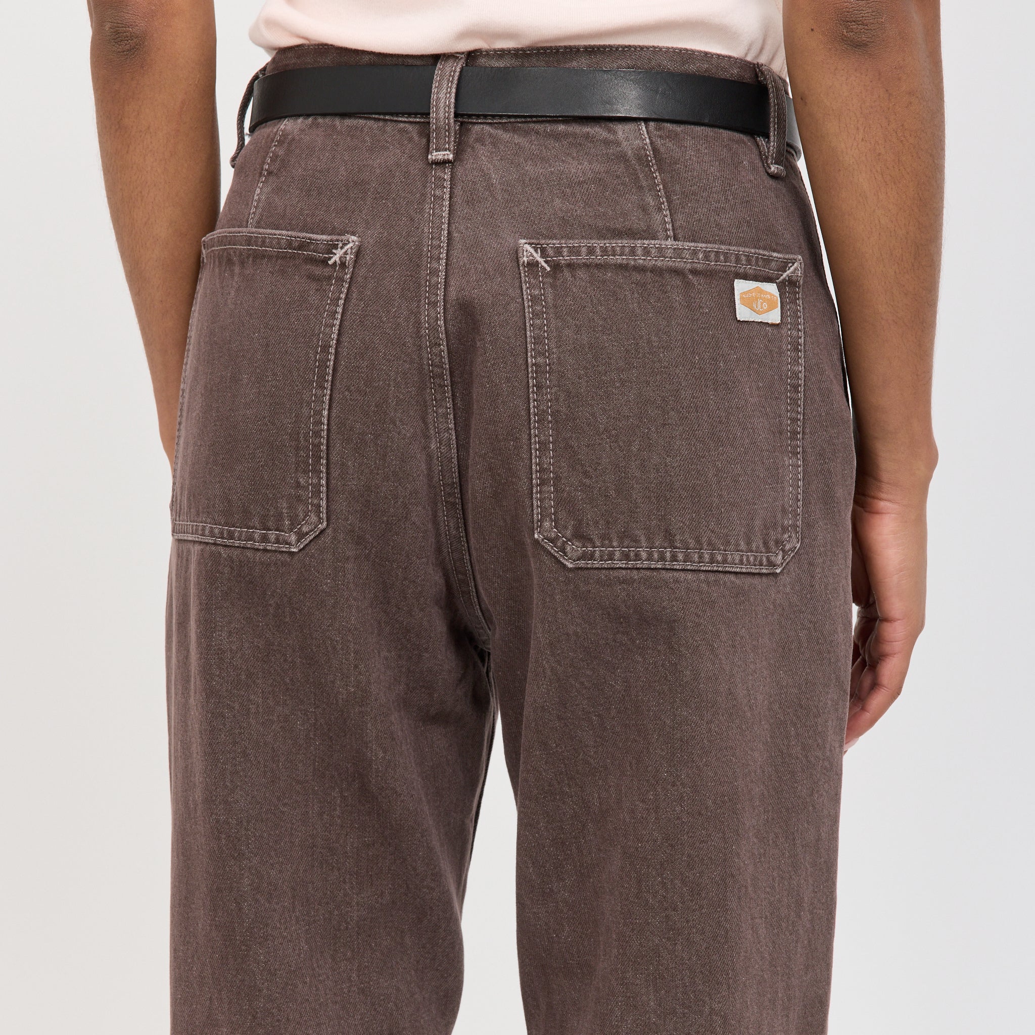 Nudie Jeans Co. | Asta Workwear Pants Brown | Maplestore